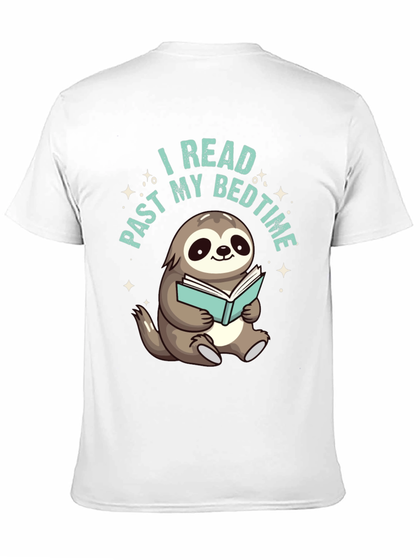 I Read Past My Bedtime Sloth T-Shirt