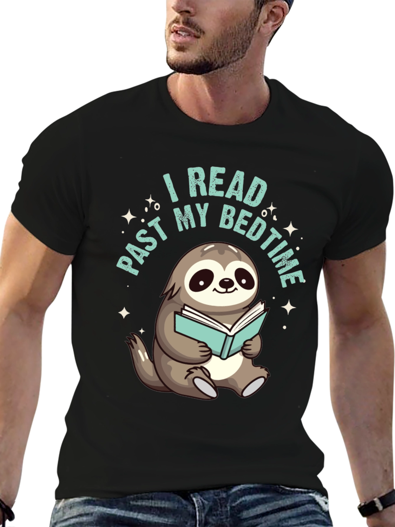 I Read Past My Bedtime Sloth T-Shirt