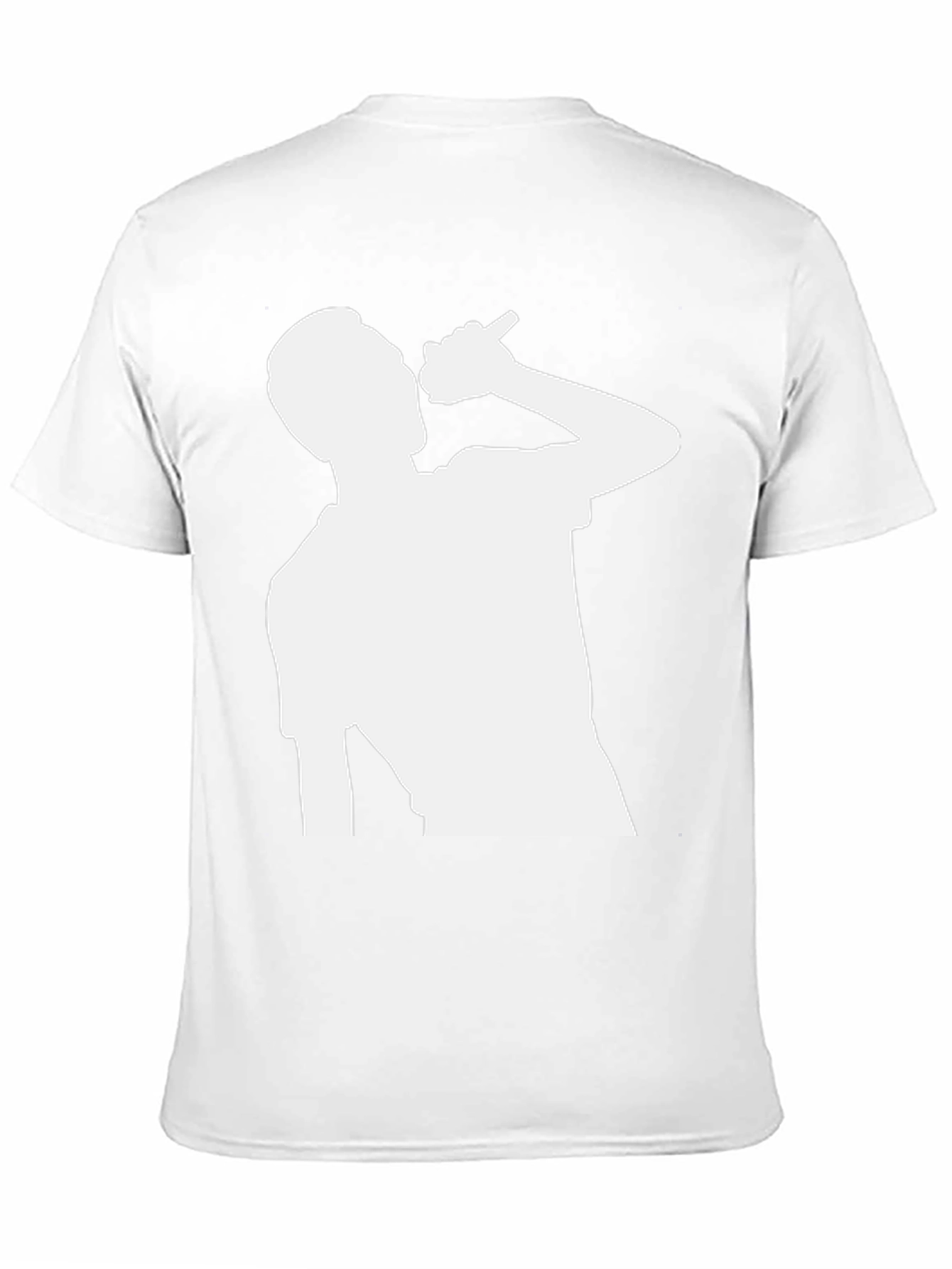 Silhouette Singer Black T-Shirt
