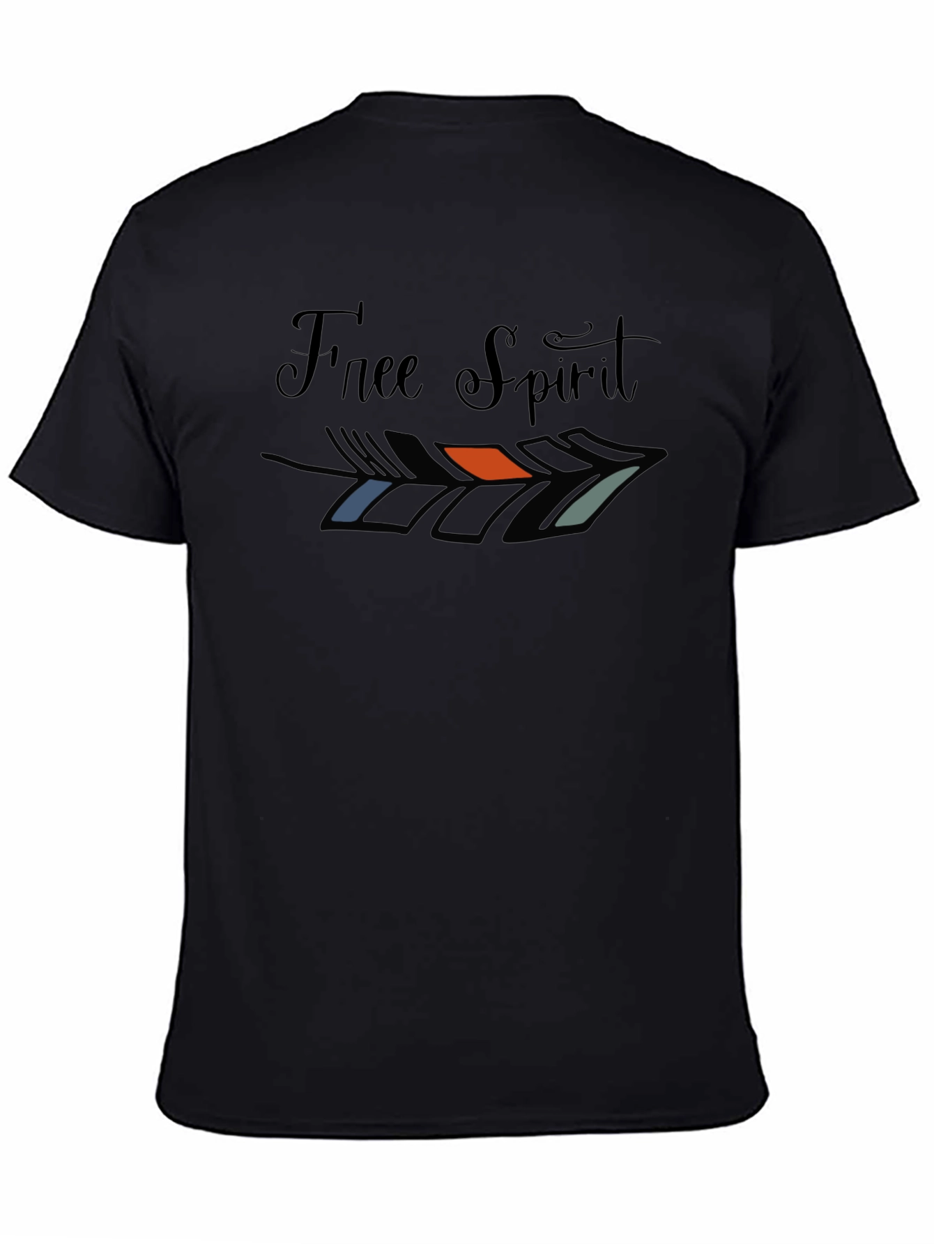 Free Spirit Graphic Tee - Stylish Mens T-Shirt