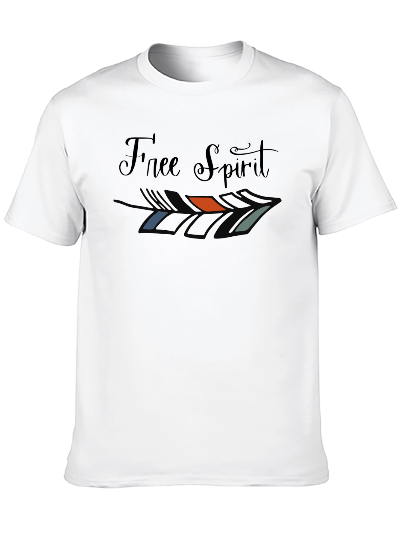 Free Spirit Graphic Tee - Stylish Mens T-Shirt