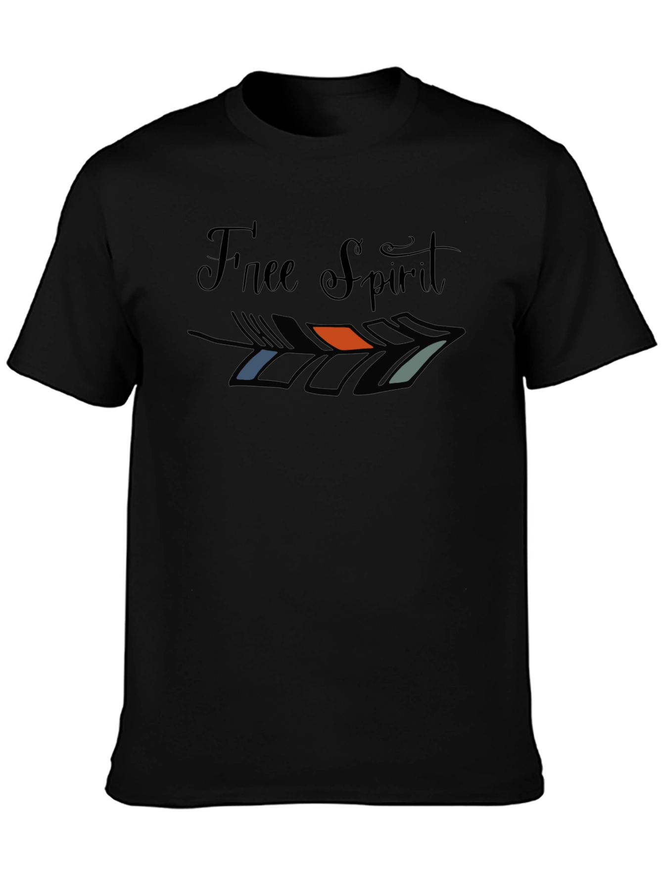 Free Spirit Graphic Tee - Stylish Mens T-Shirt