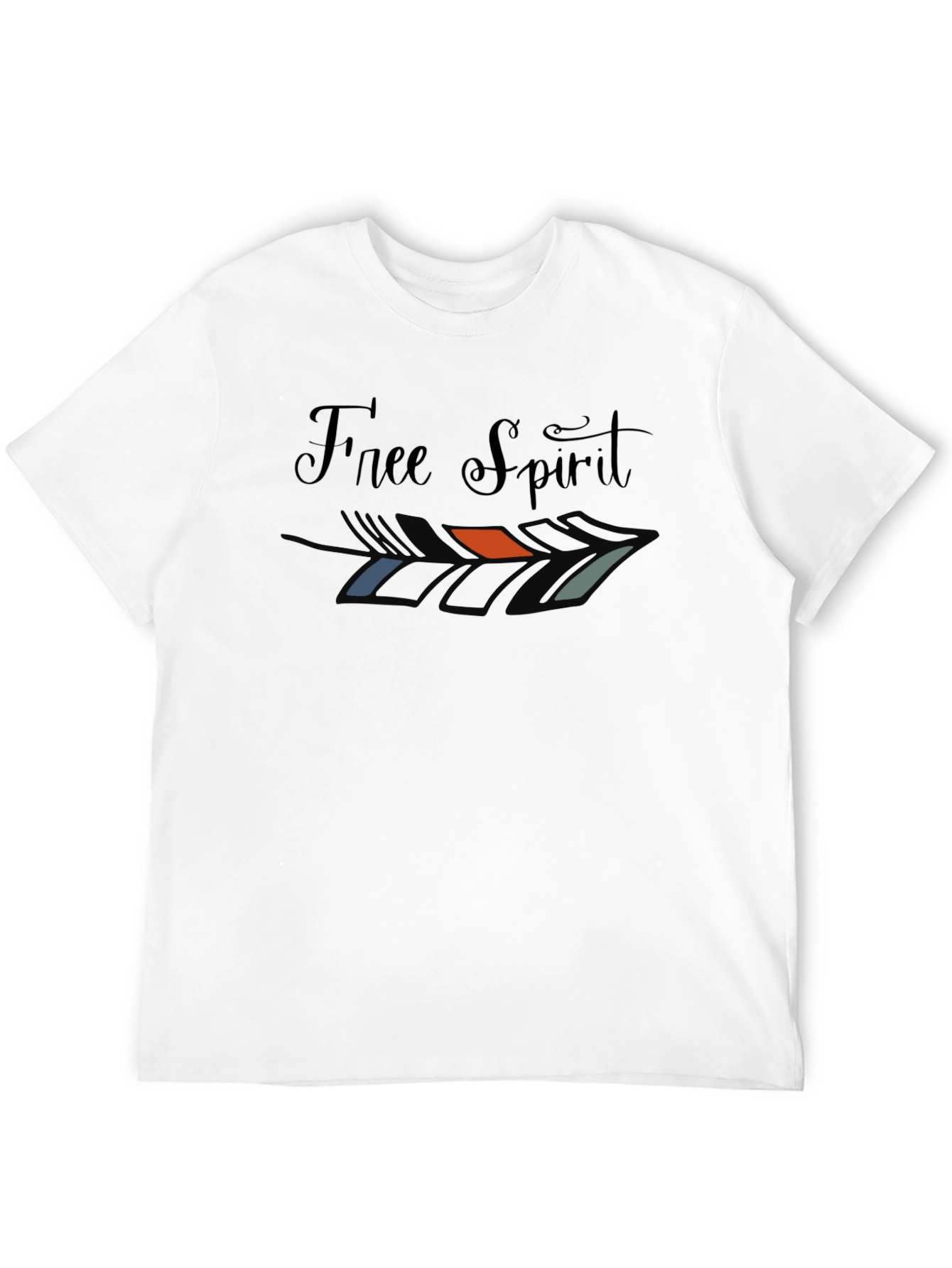 Free Spirit Graphic Tee - Stylish Mens T-Shirt