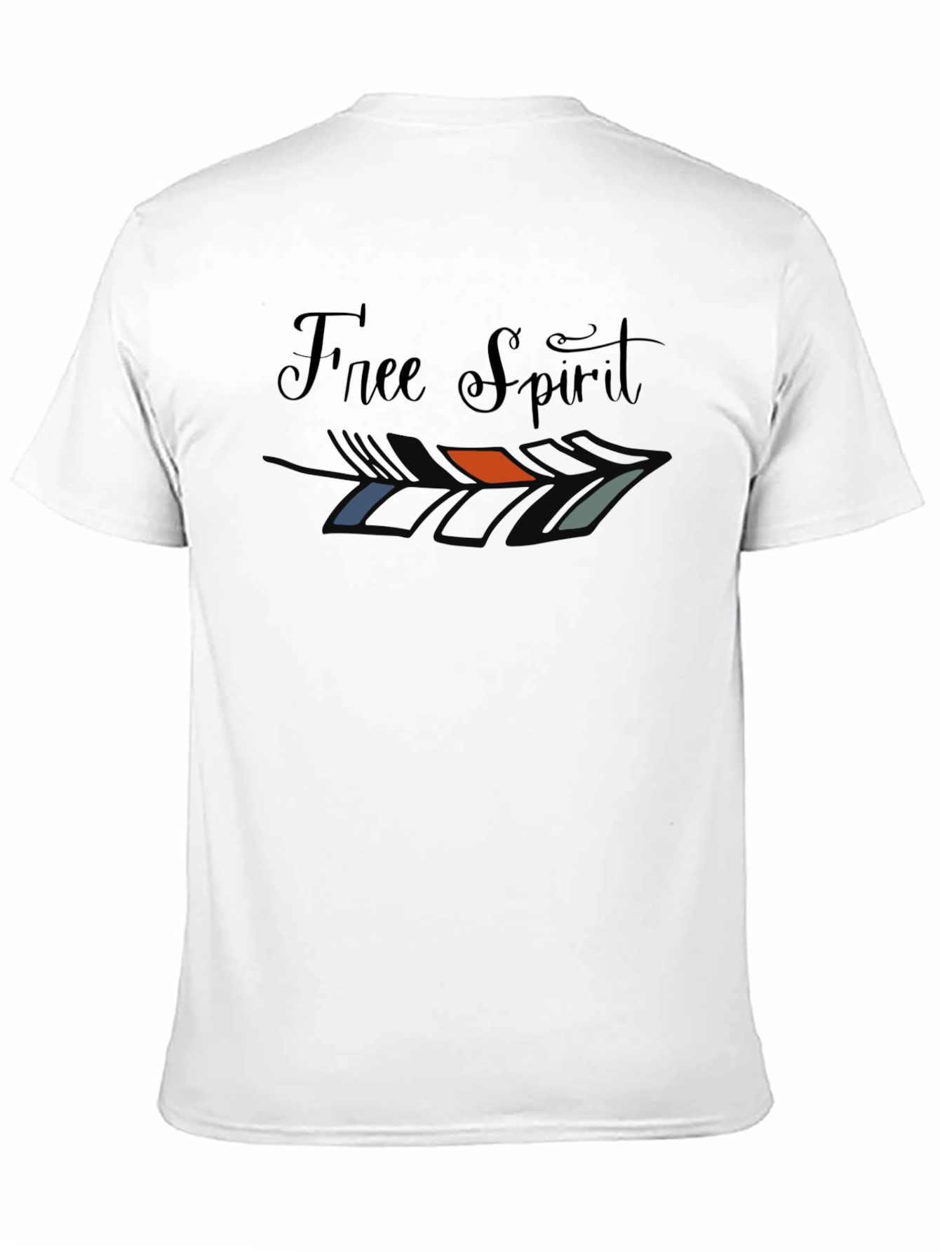 Free Spirit Graphic Tee - Stylish Mens T-Shirt