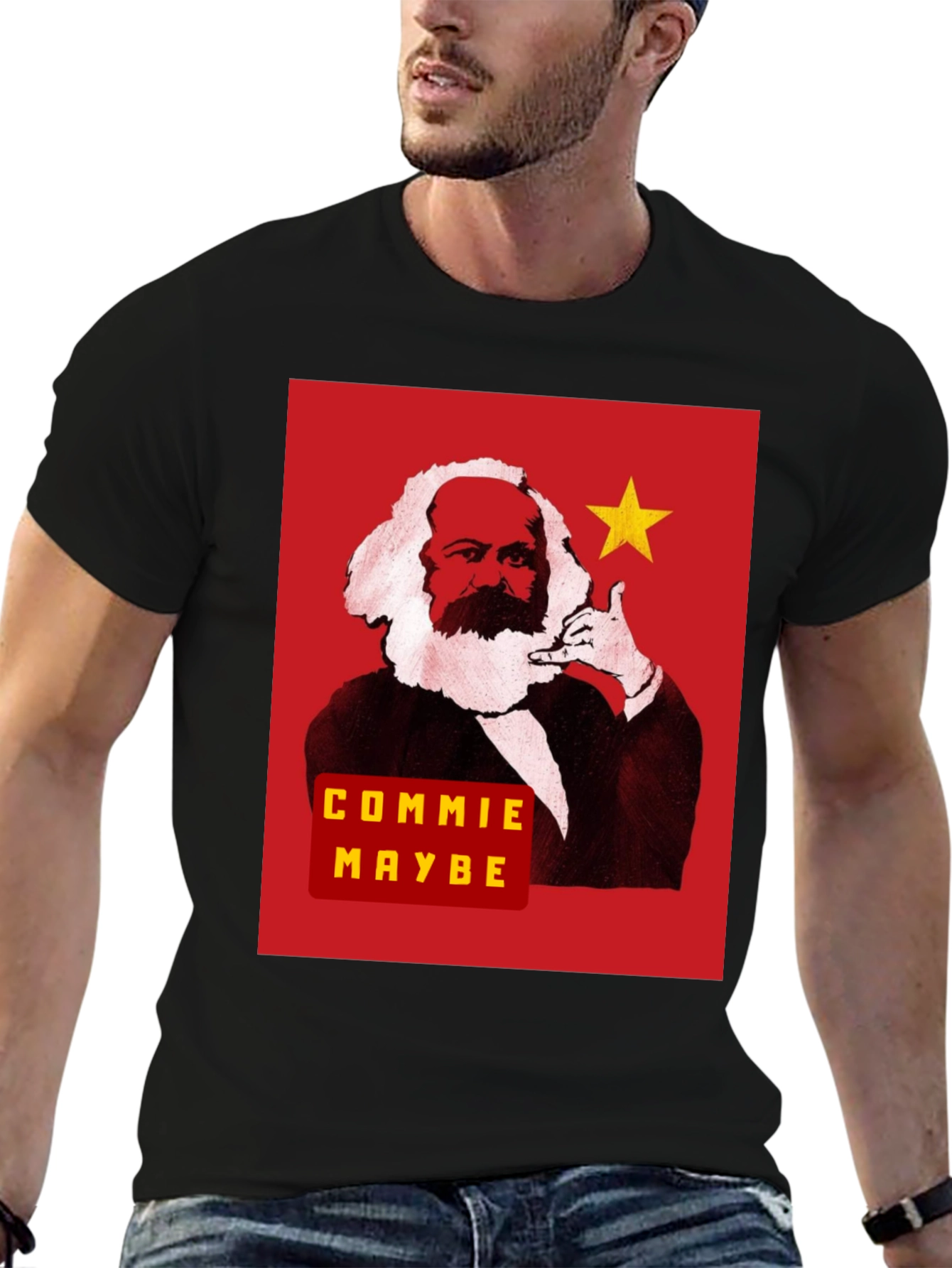 Commie Maybe Funny Karl Marx T-Shirt