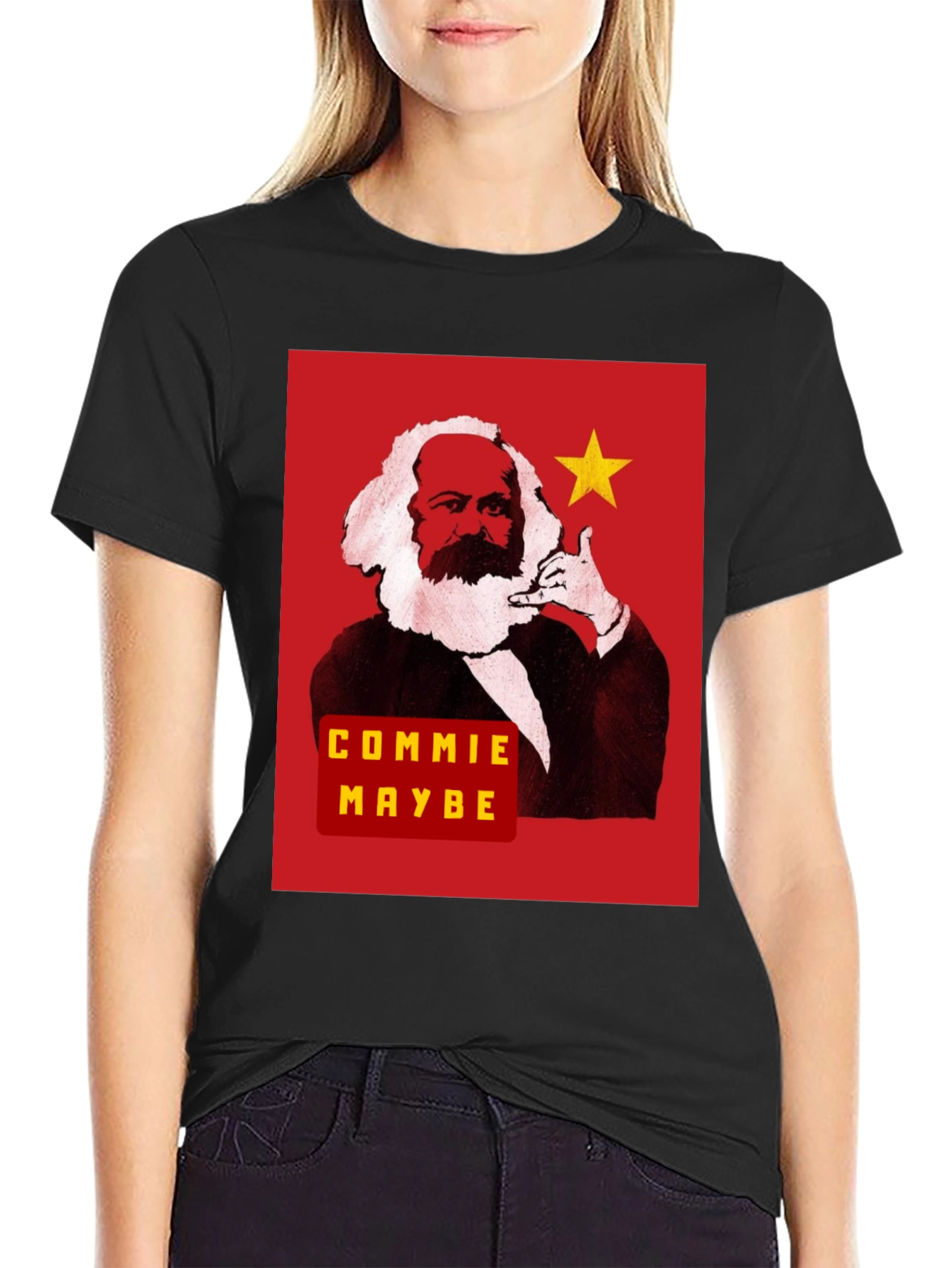 Commie Maybe Funny Karl Marx T-Shirt