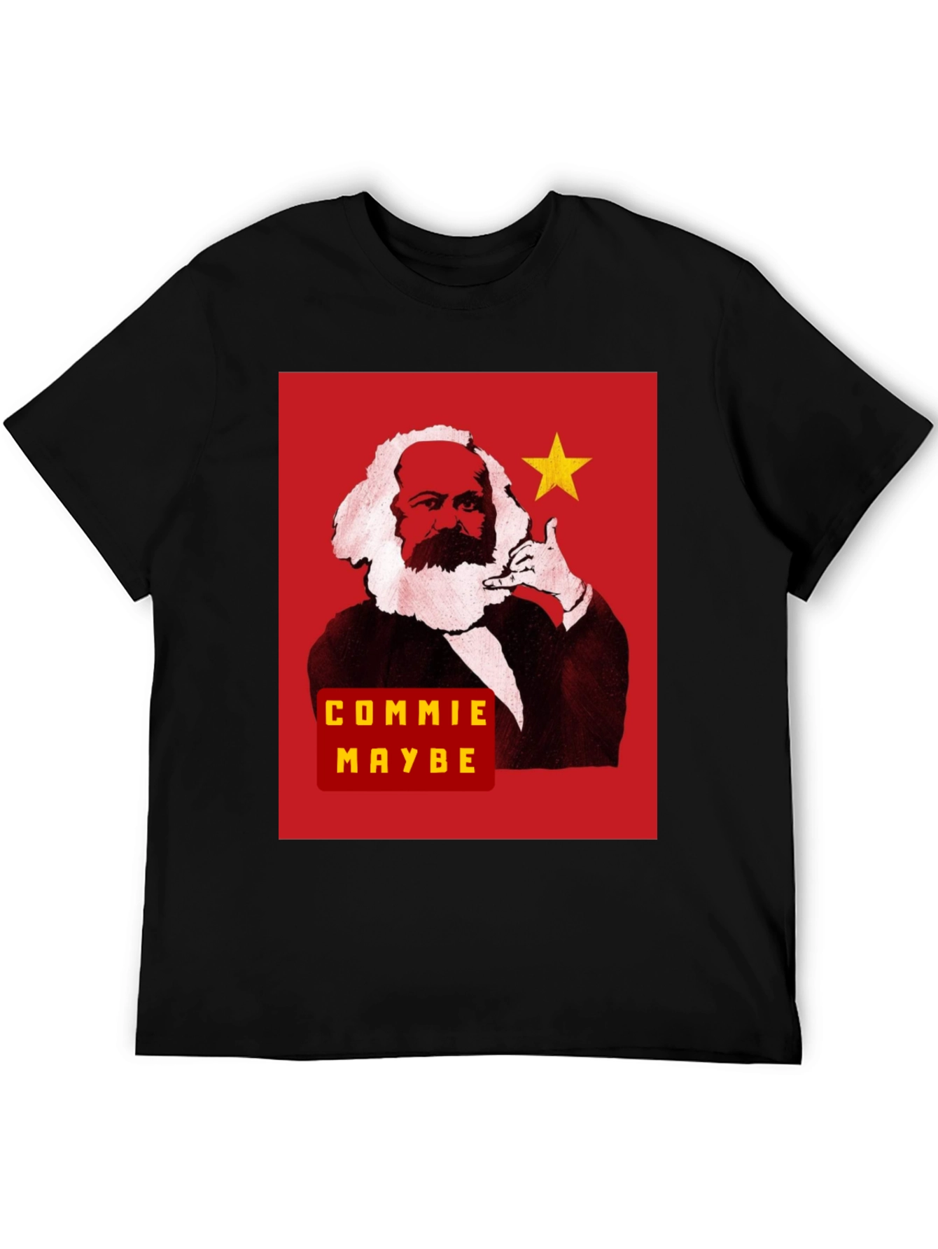 Commie Maybe Funny Karl Marx T-Shirt