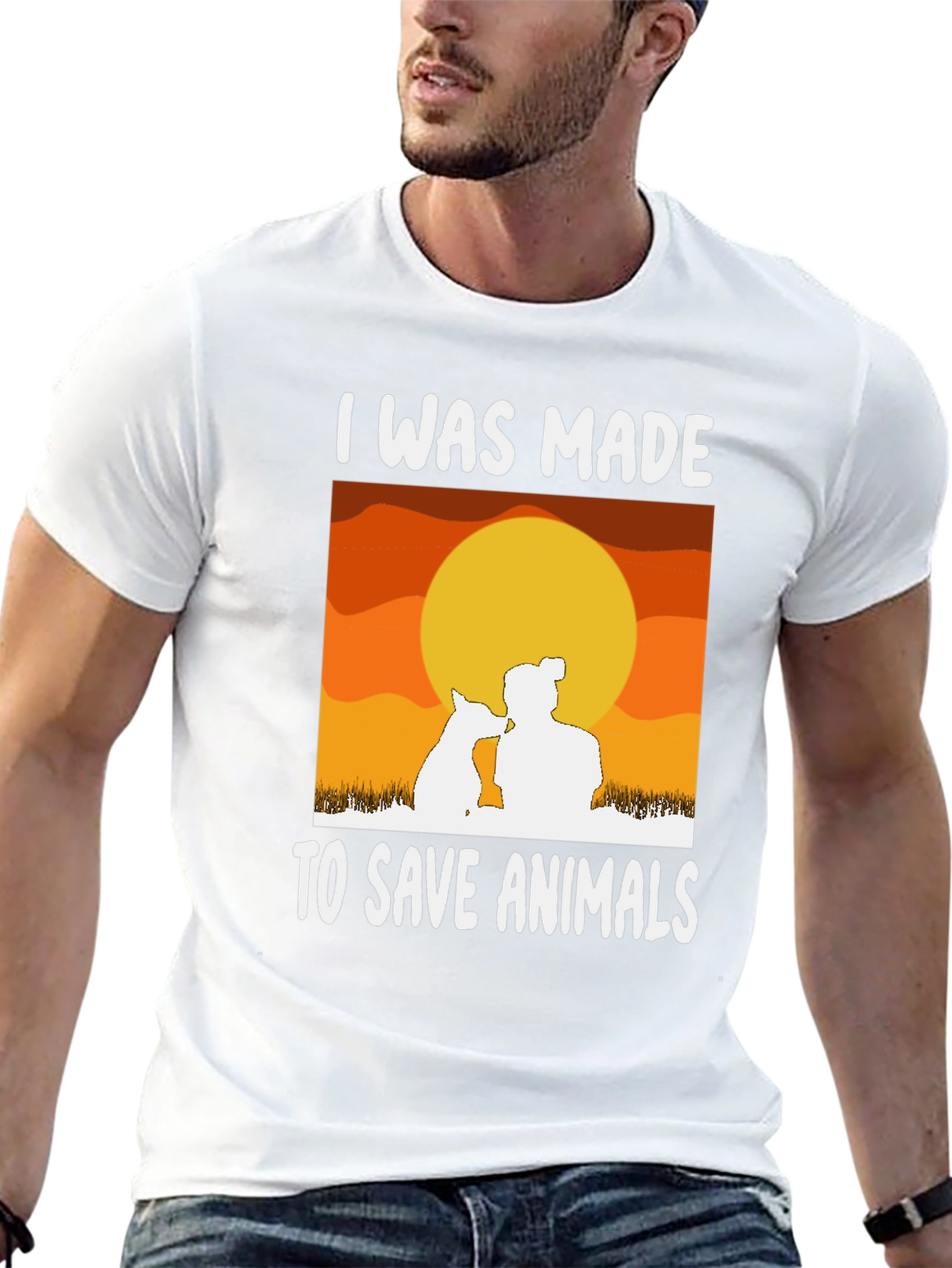 I Was Made to Save Animals T-Shirt