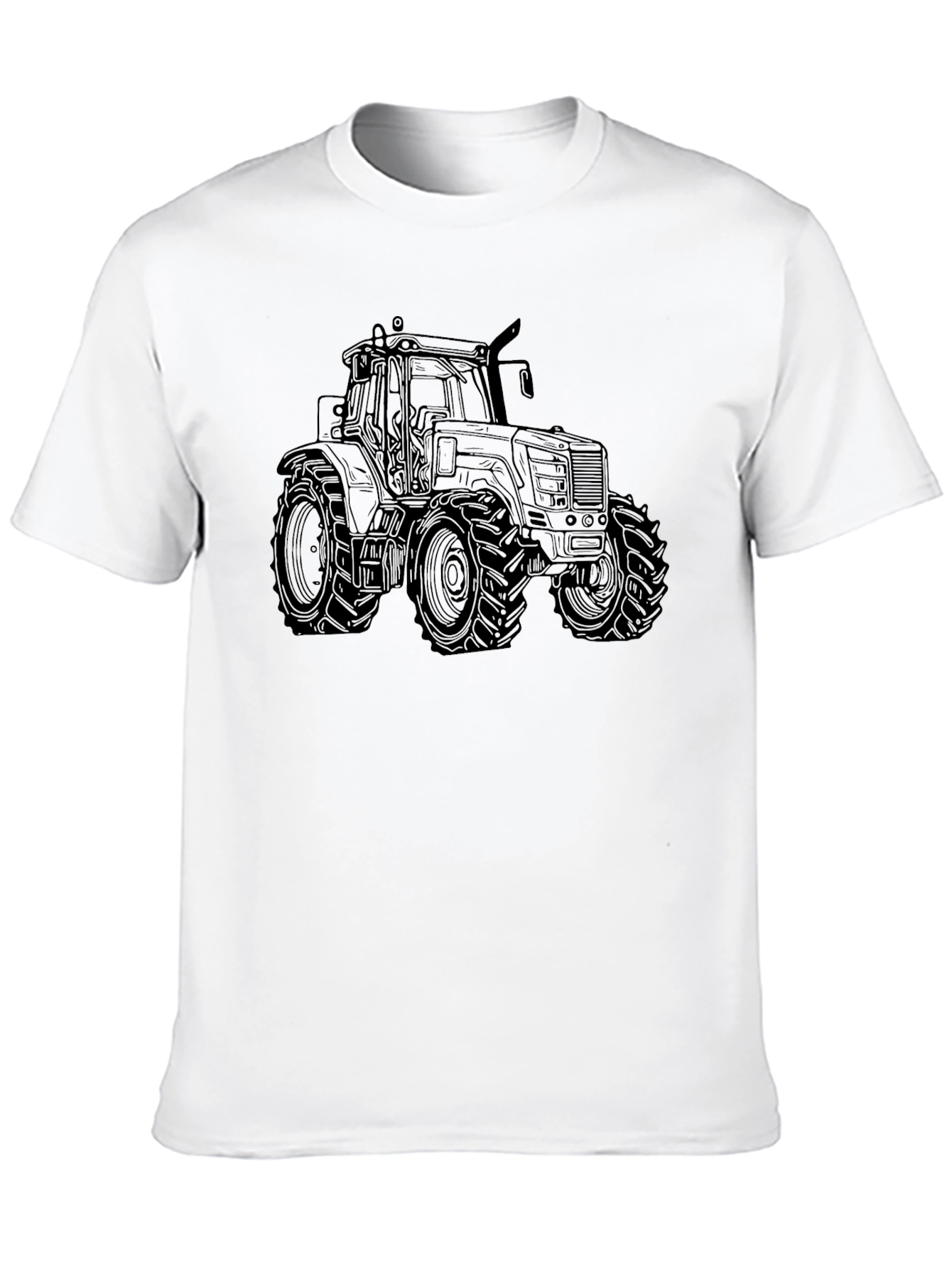 Black Tractor Graphic Tee - Farm Life Apparel