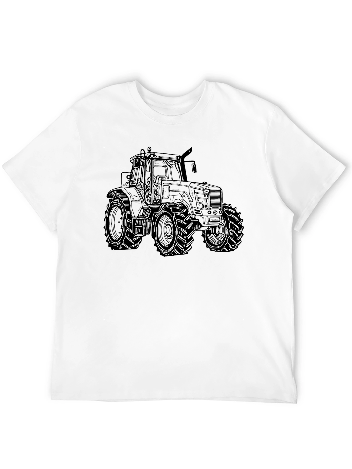 Black Tractor Graphic Tee - Farm Life Apparel