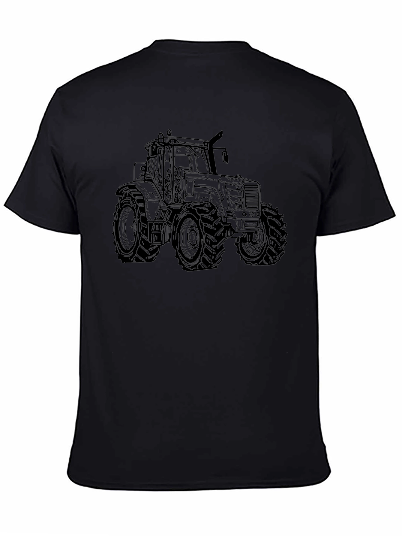 Black Tractor Graphic Tee - Farm Life Apparel