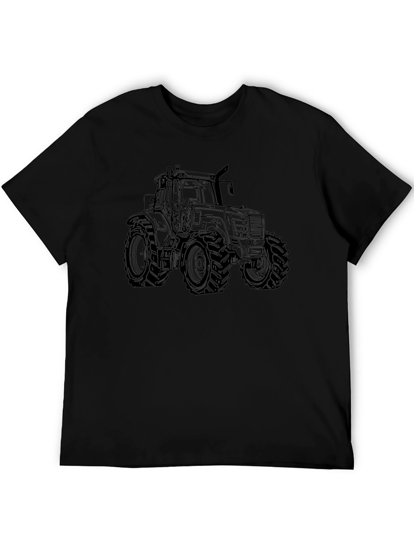 Black Tractor Graphic Tee - Farm Life Apparel