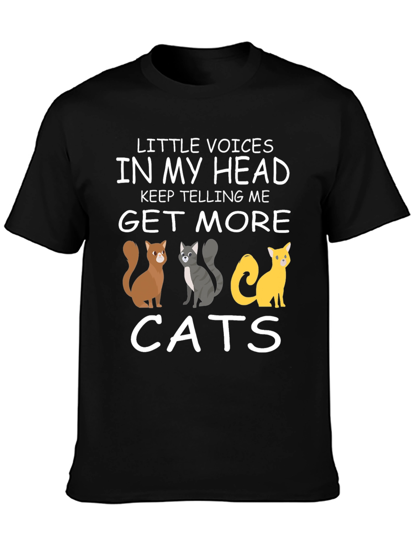Funny Cat Lover T-Shirt - Get More Cats