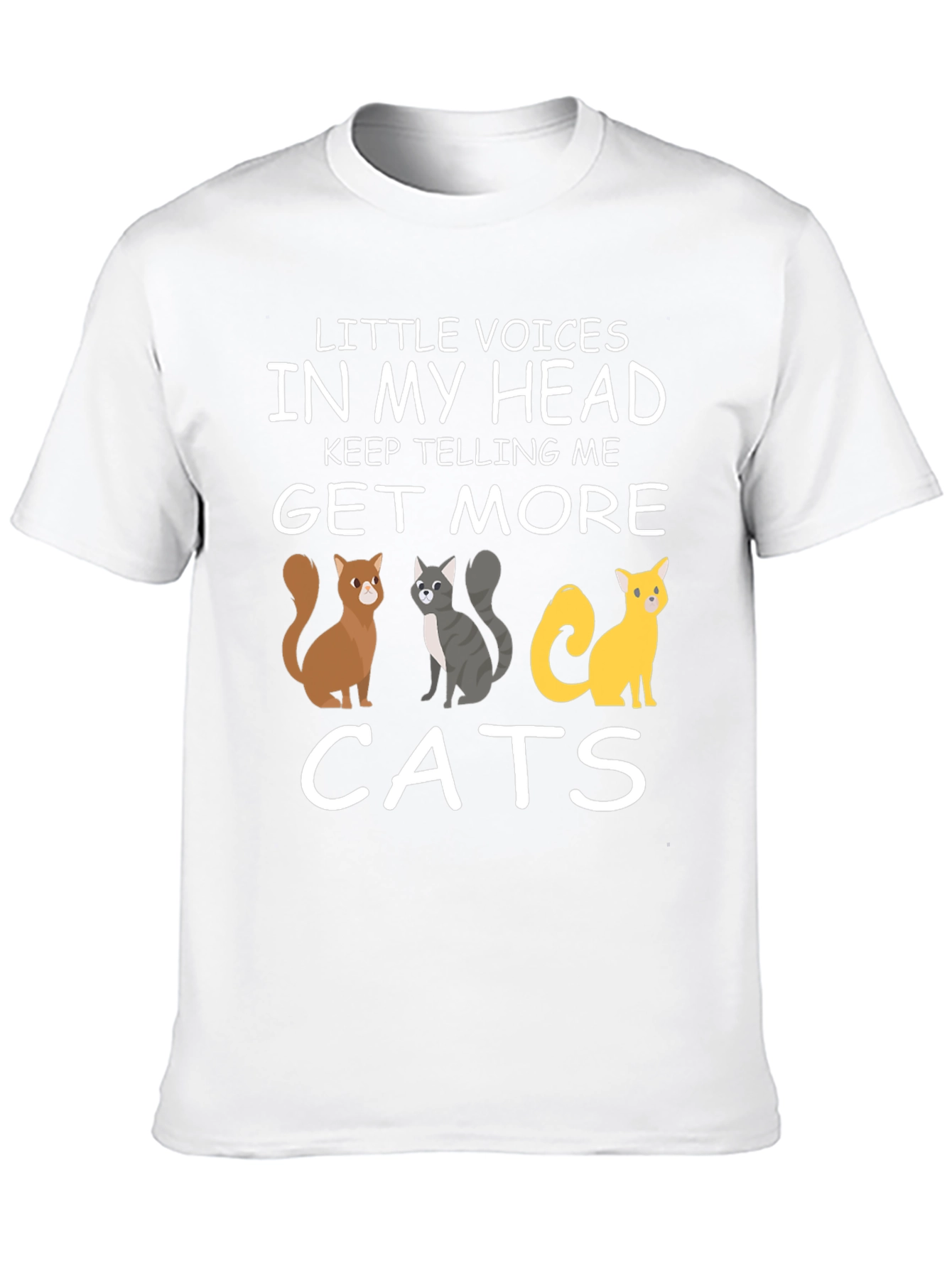 Funny Cat Lover T-Shirt - Get More Cats