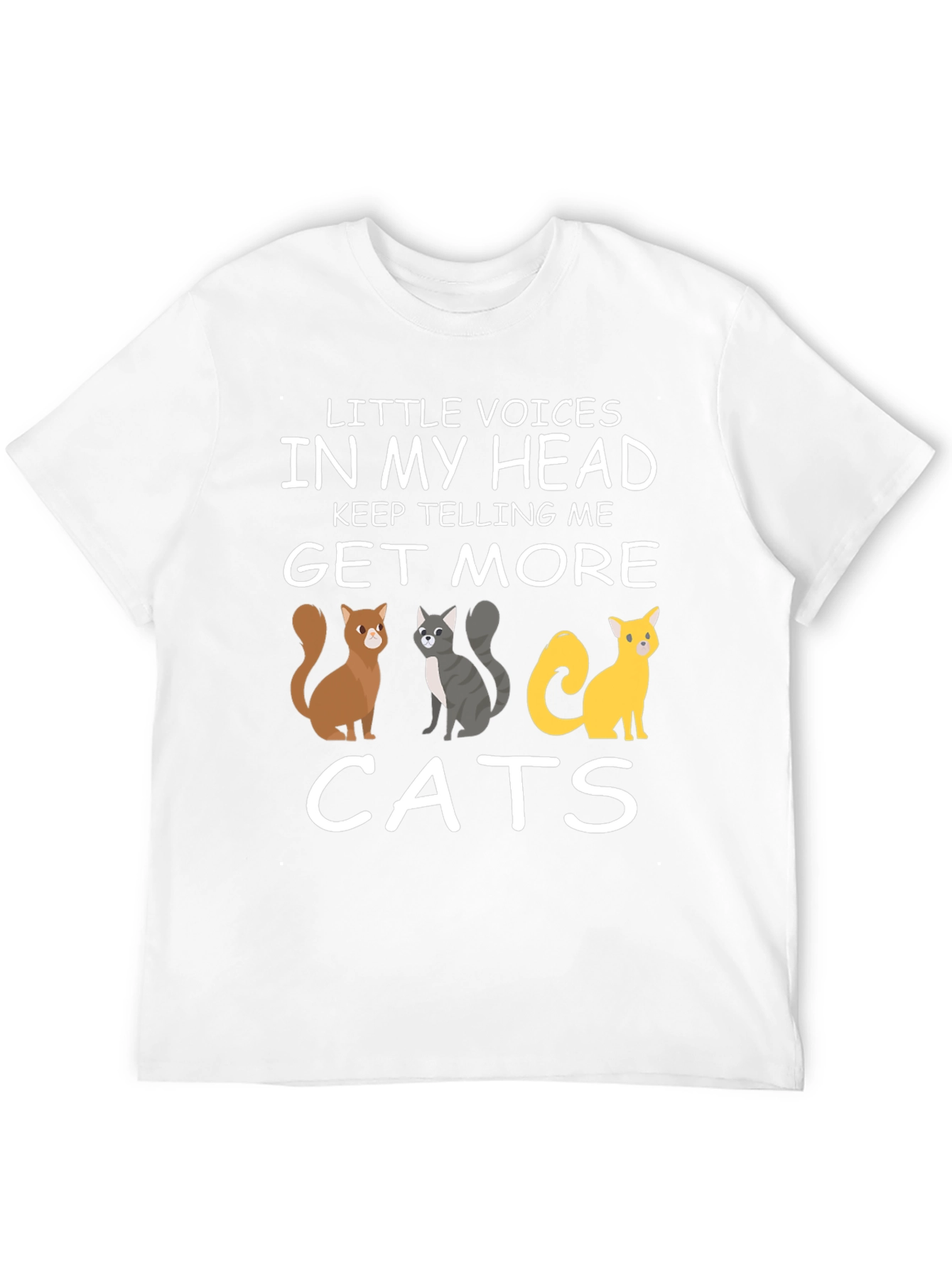 Funny Cat Lover T-Shirt - Get More Cats