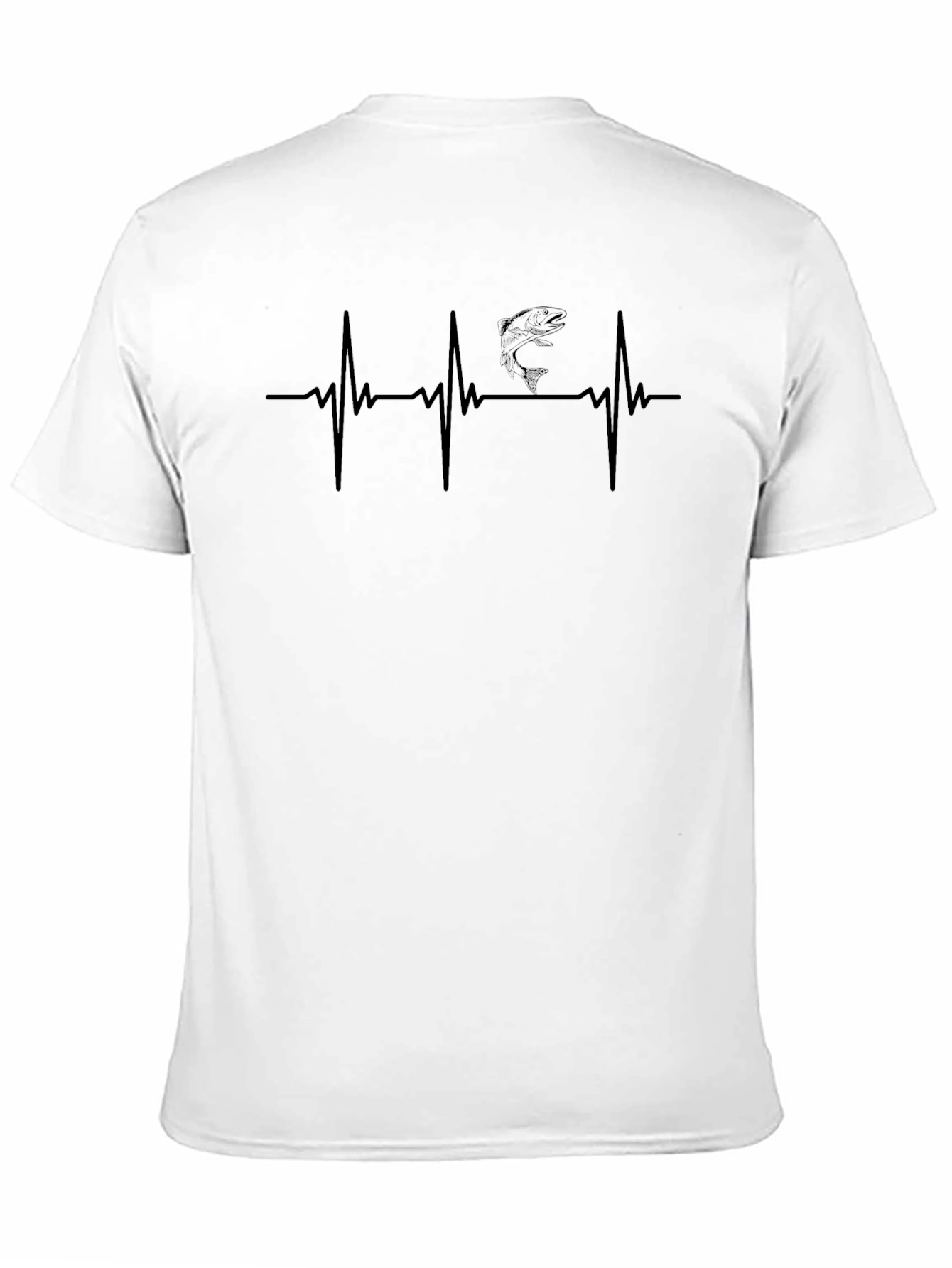 Fishing Heartbeat T-Shirt - Anglers Passion