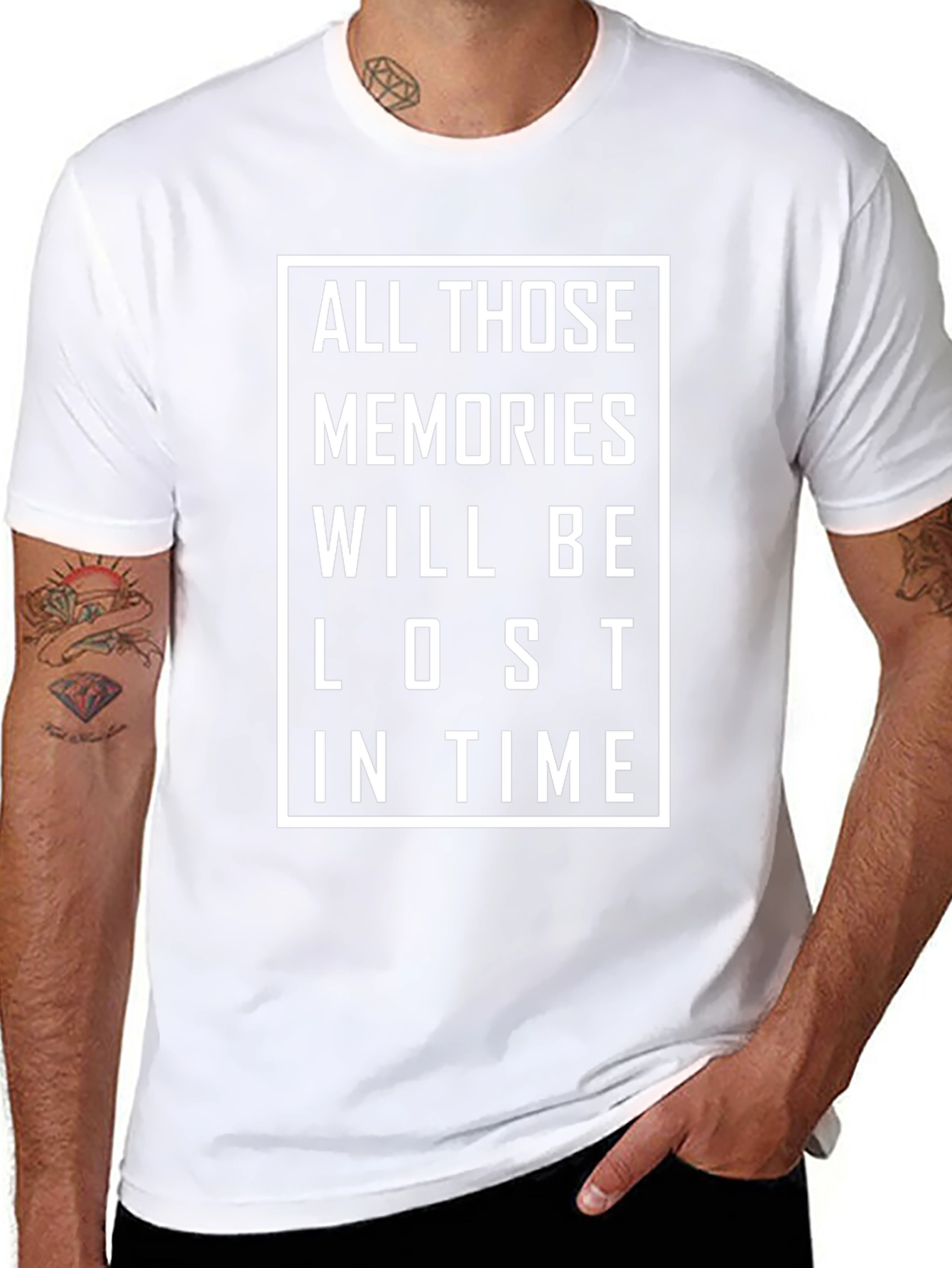 All Those Memories T-Shirt Black