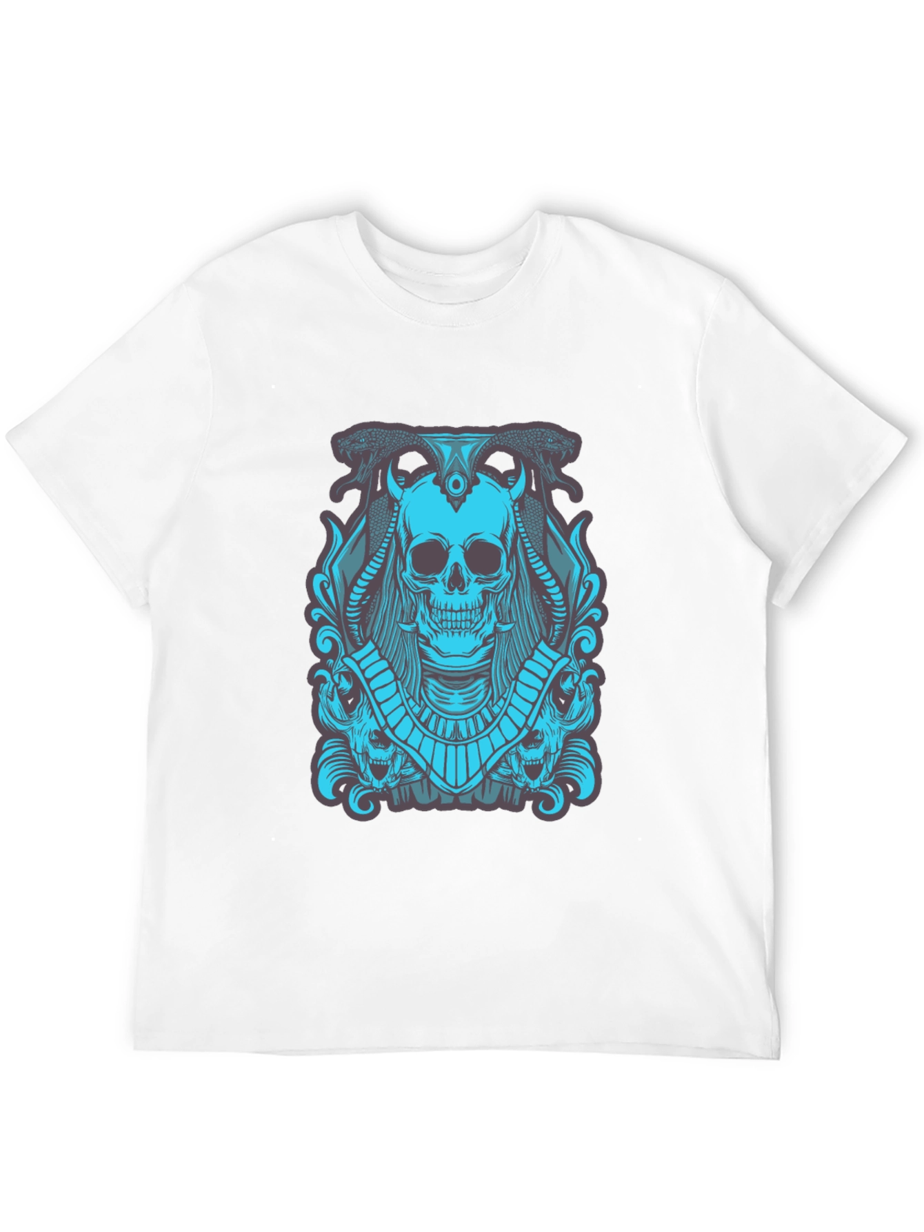 Skull Graphic T-Shirt - Dark and Edgy Design