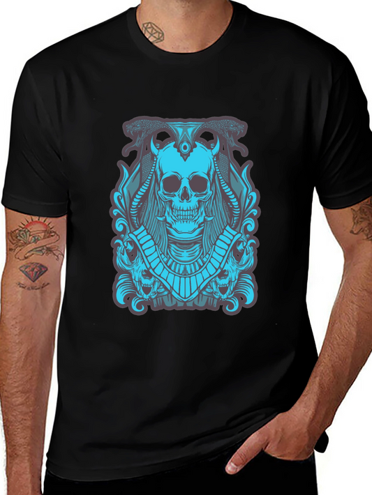 Skull Graphic T-Shirt - Dark and Edgy Design