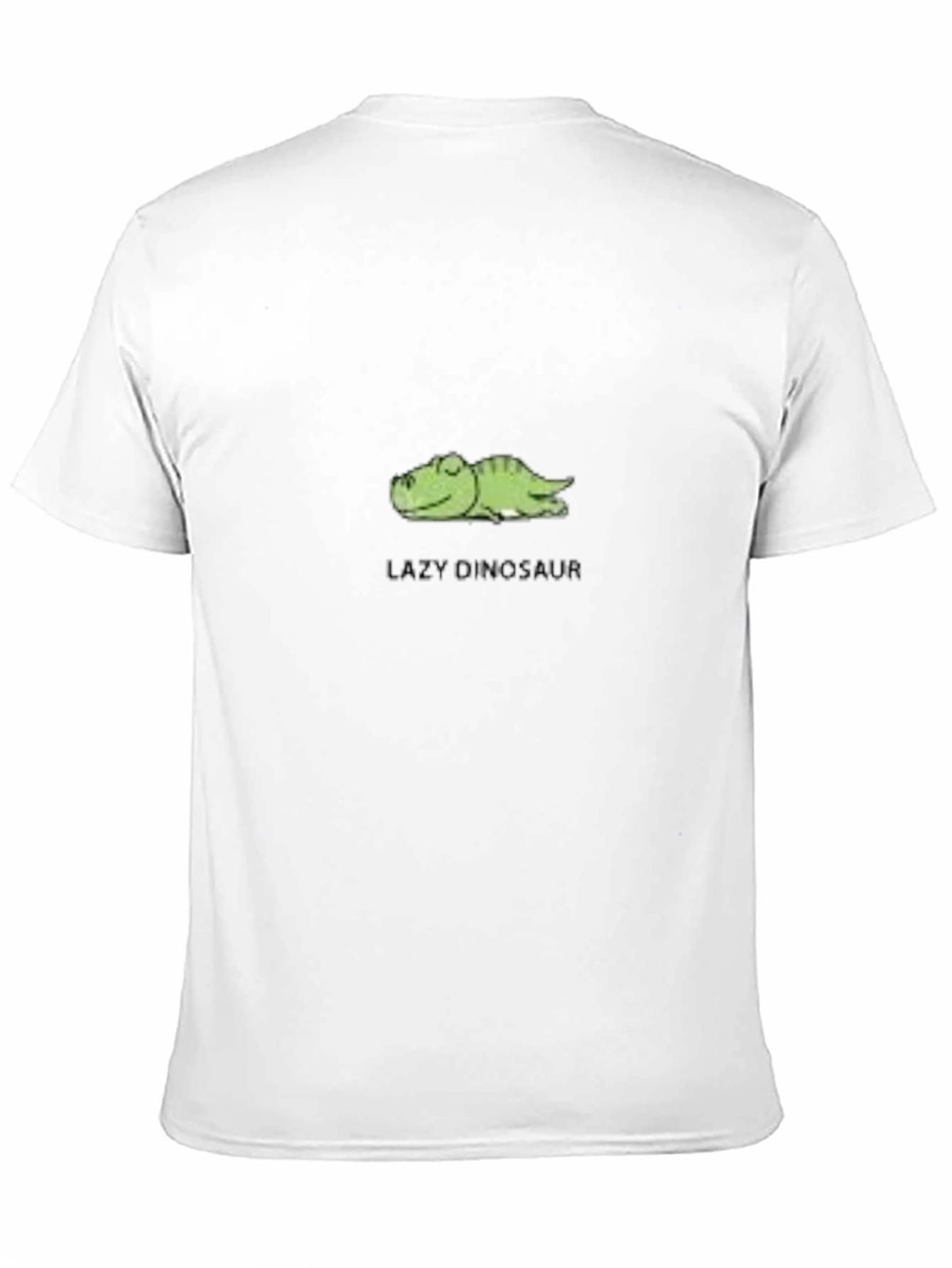Lazy Dinosaur Graphic Tee - Soft Cotton Comfort
