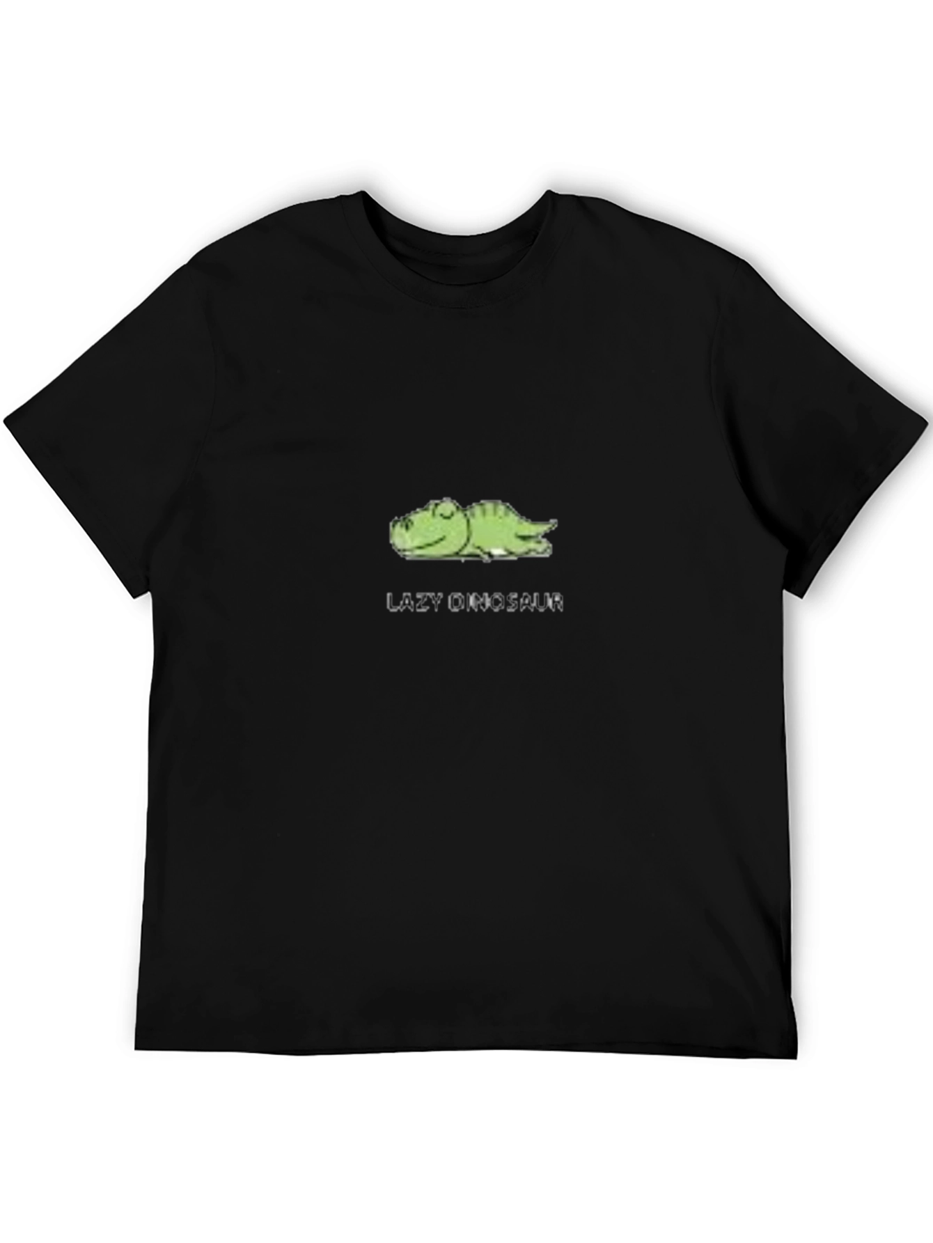 Lazy Dinosaur Graphic Tee - Soft Cotton Comfort