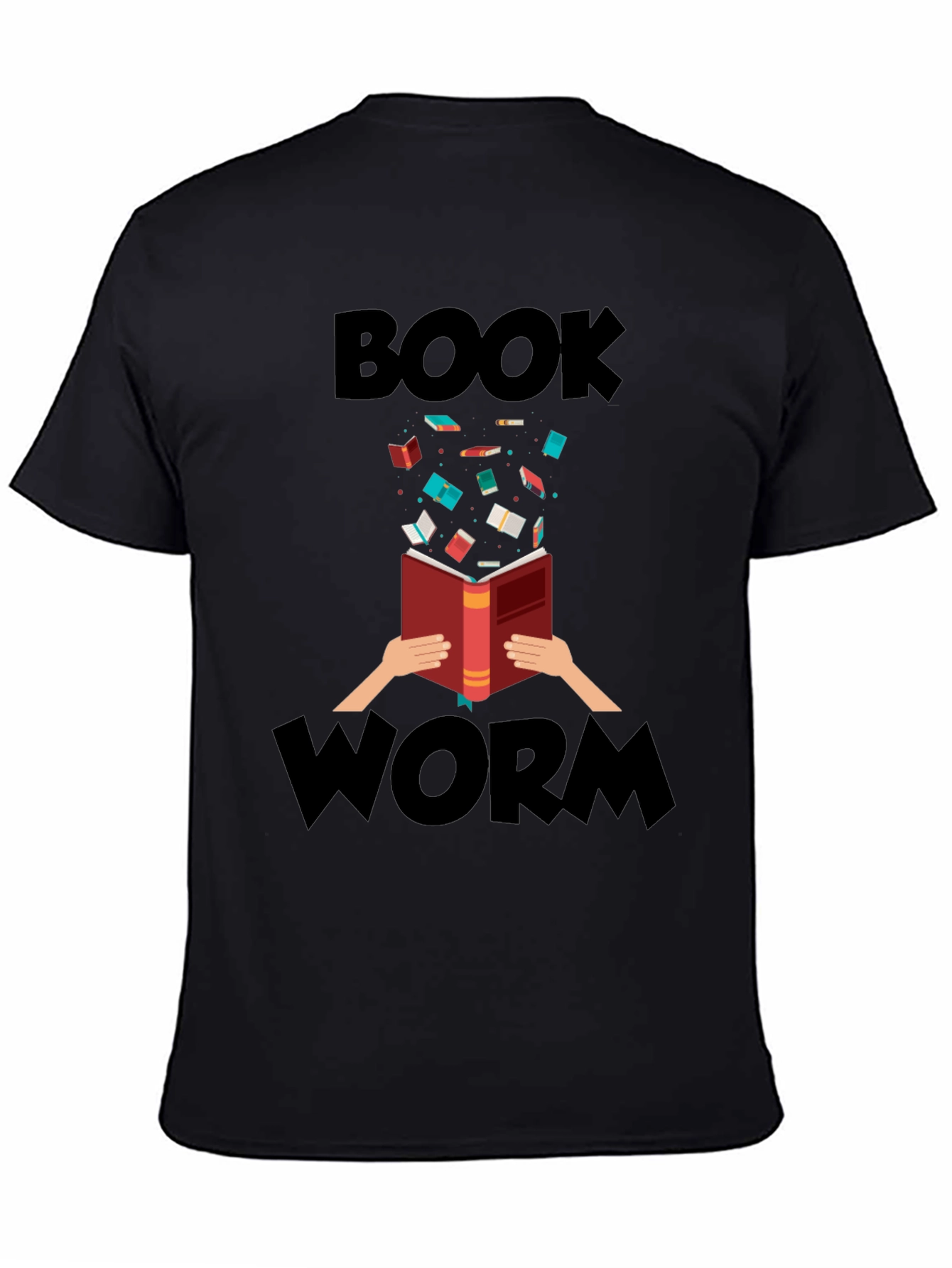 Bookworm Graphic Tee - Literary Lovers T-Shirt