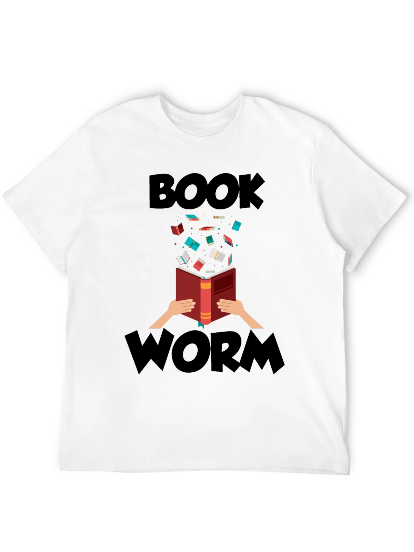 Bookworm Graphic Tee - Literary Lovers T-Shirt