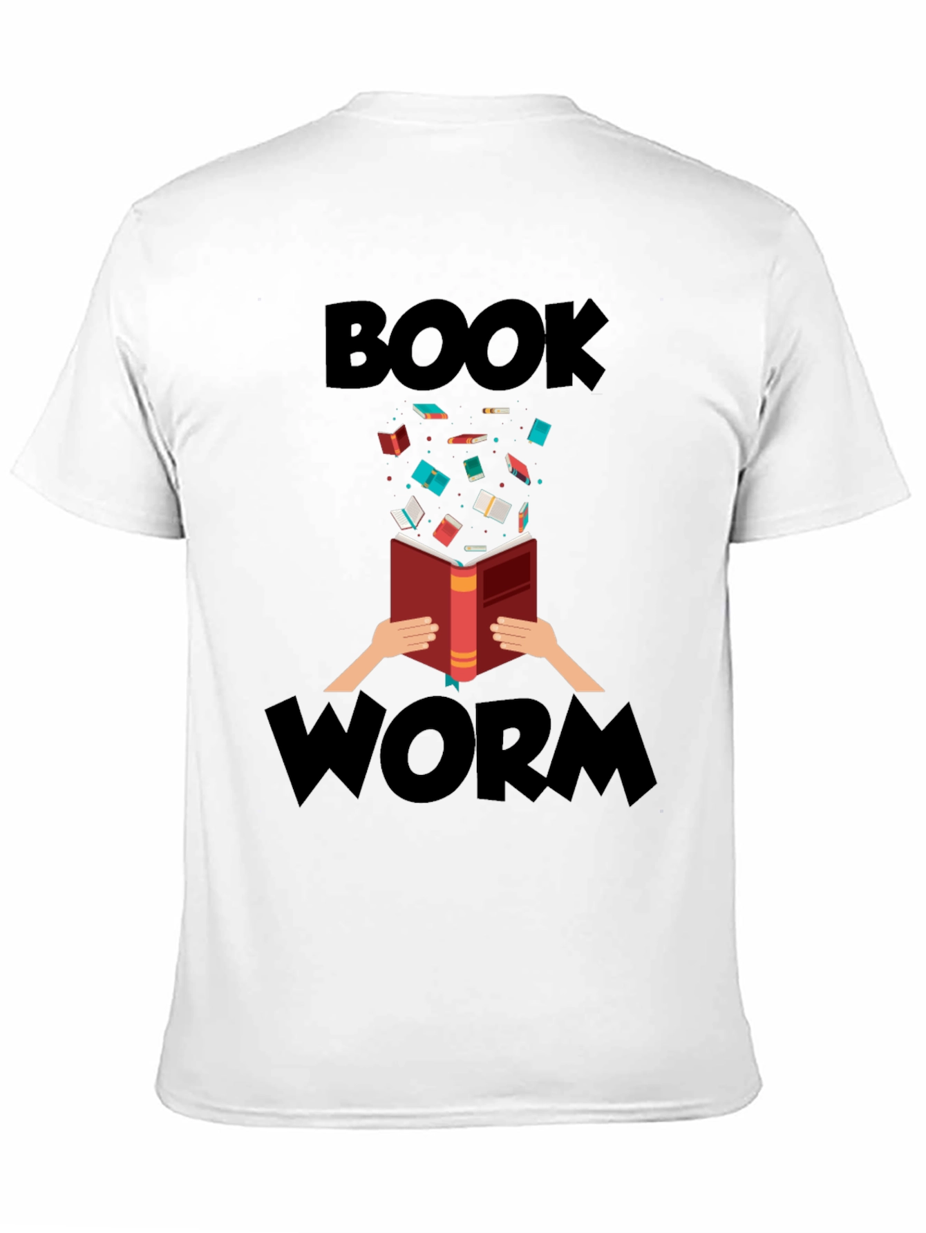 Bookworm Graphic Tee - Literary Lovers T-Shirt