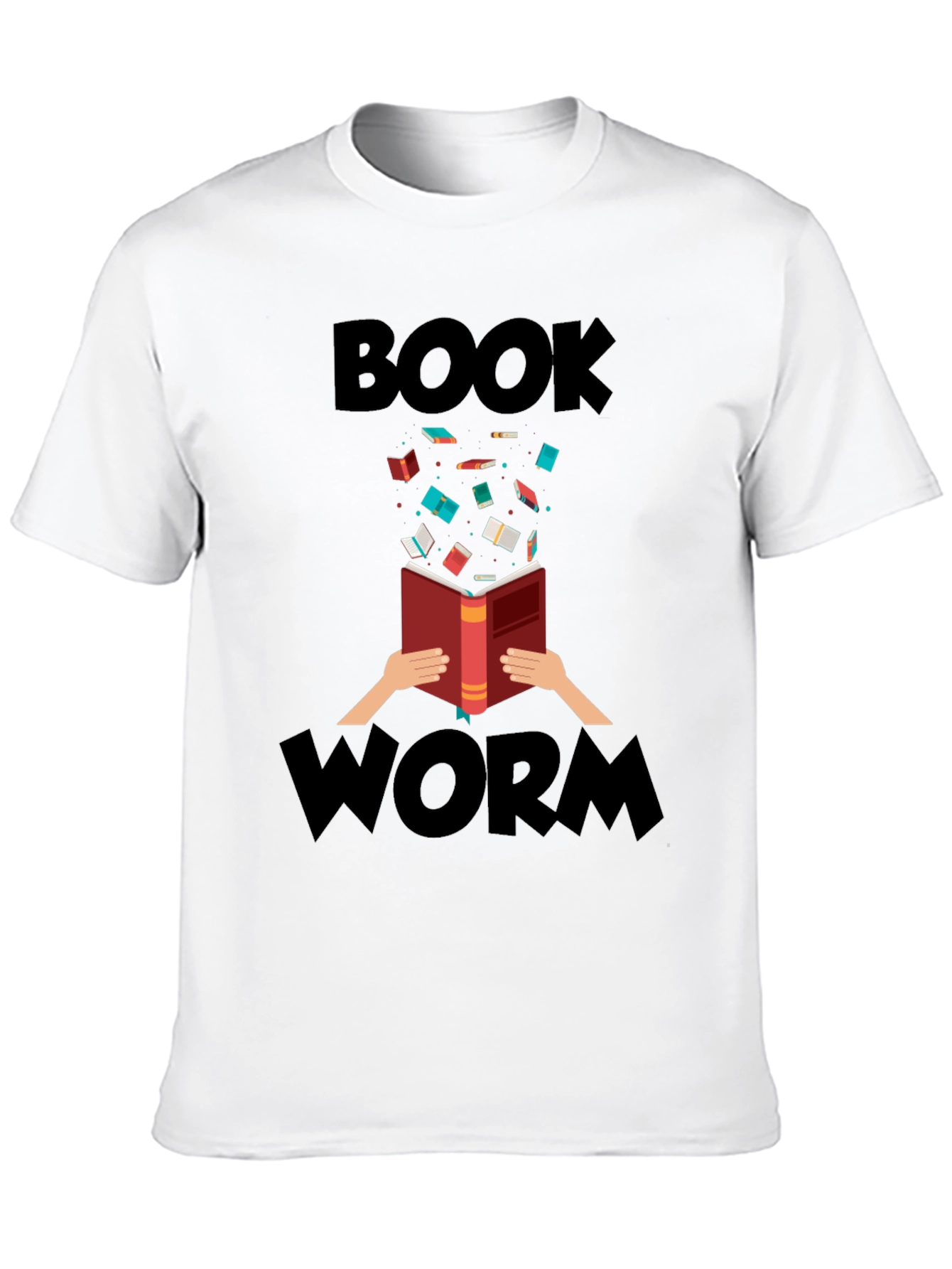 Bookworm Graphic Tee - Literary Lovers T-Shirt