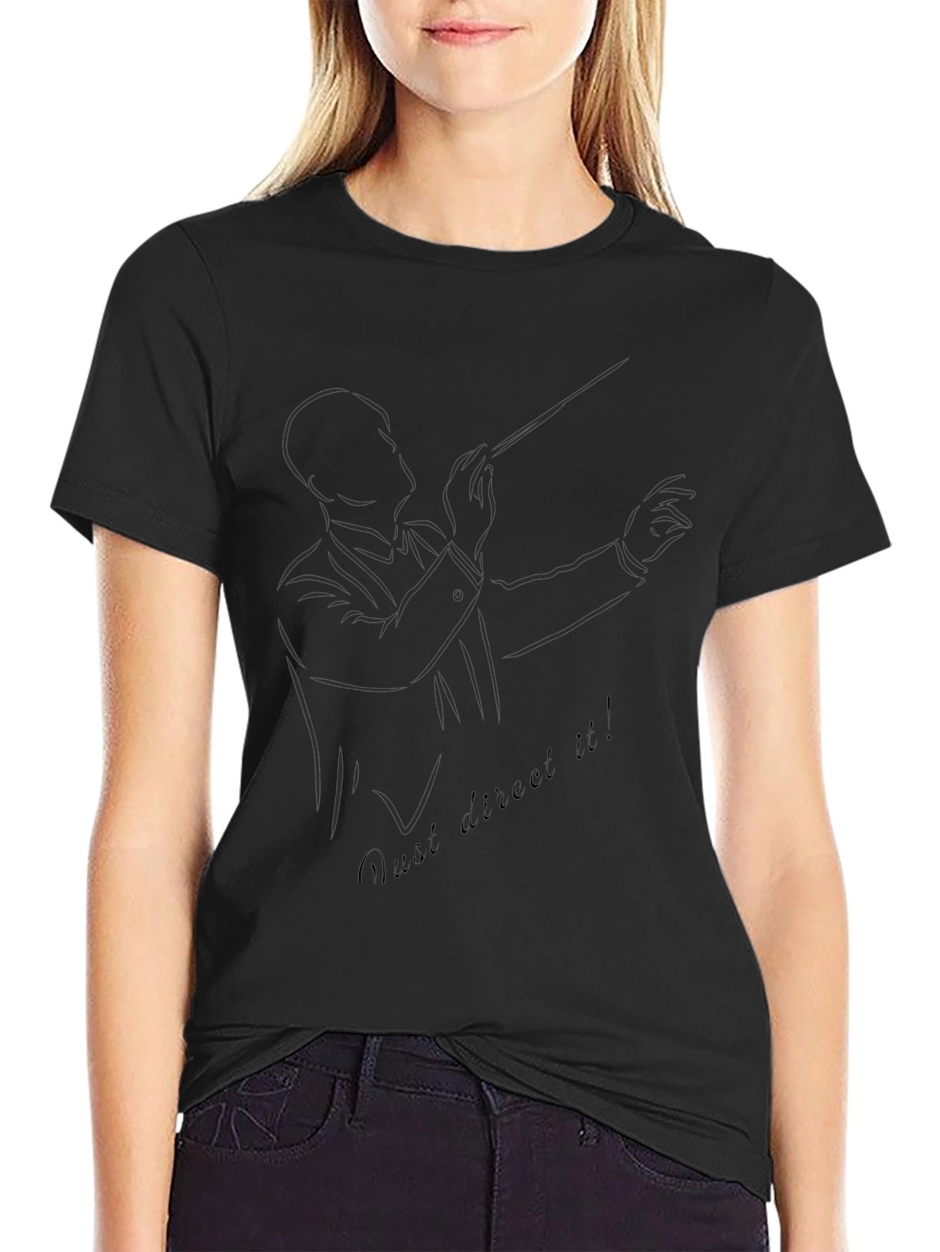 Conductor Graphic T-Shirt - Just Direct It!