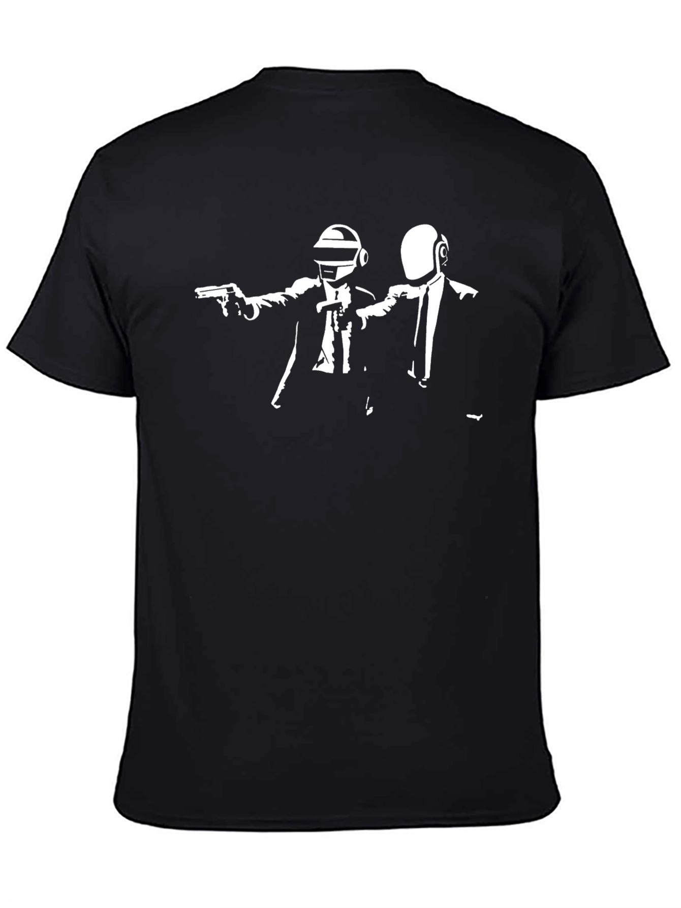 Black Daft Punk T-Shirt