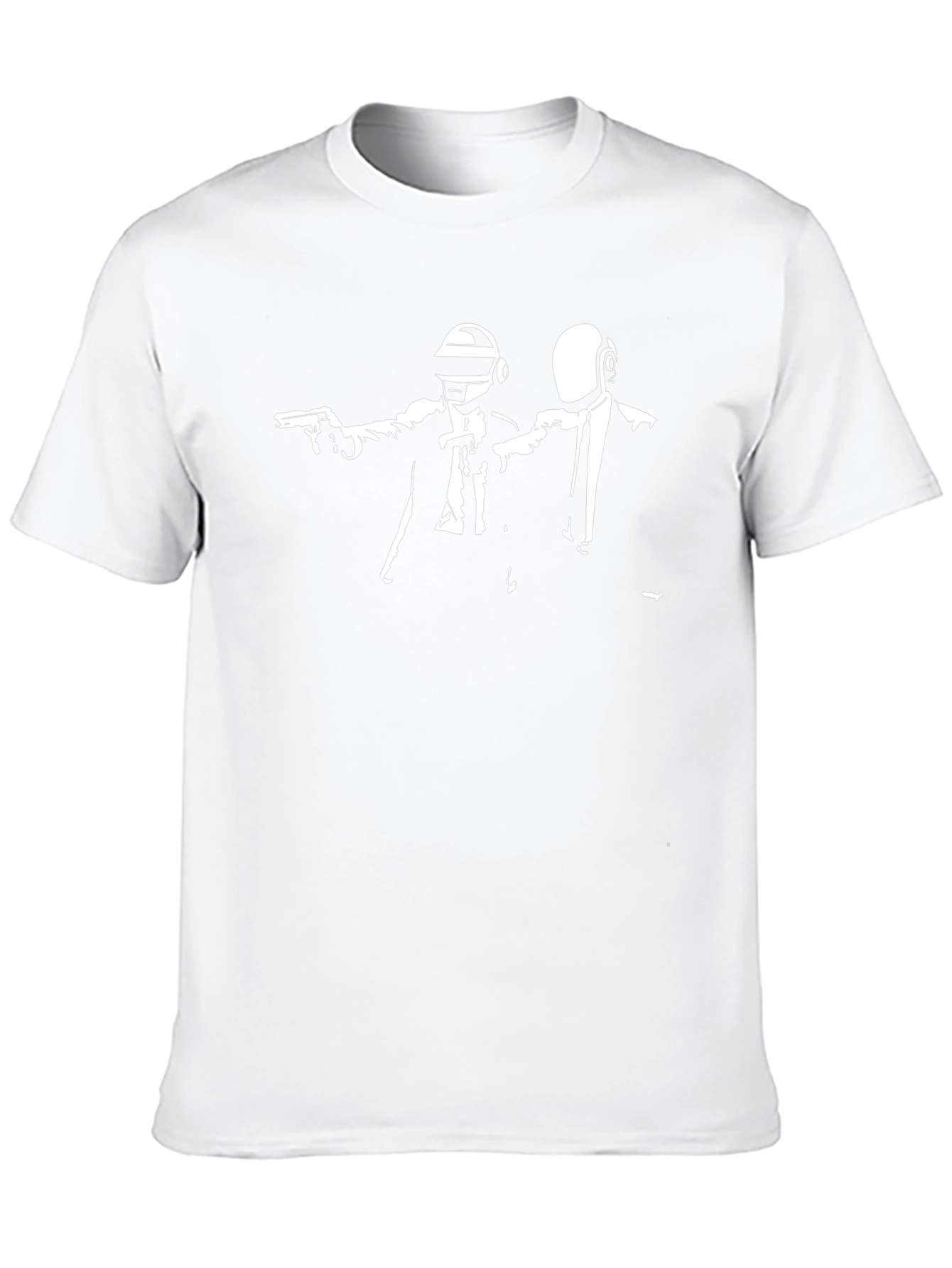 Black Daft Punk T-Shirt
