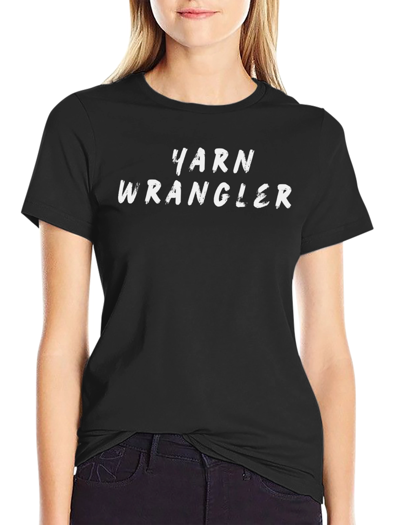Yarn Wrangler Graphic Tee - Knitters T-Shirt