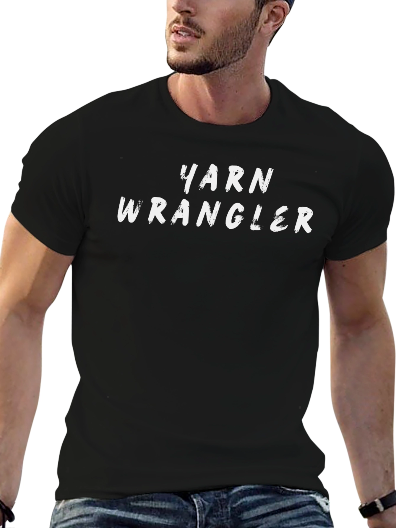 Yarn Wrangler Graphic Tee - Knitters T-Shirt