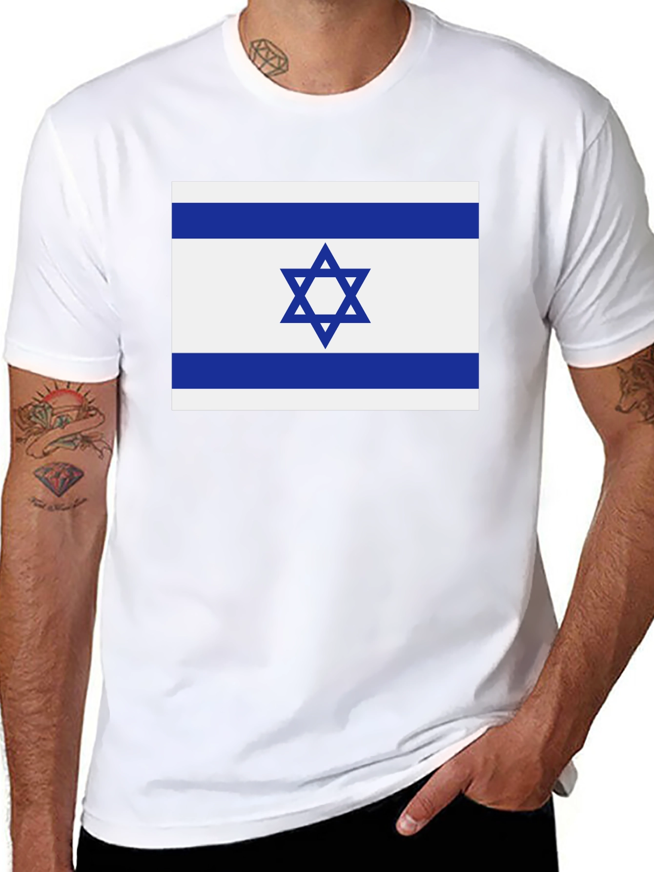 Israel Flag T-Shirt - Show Your Support
