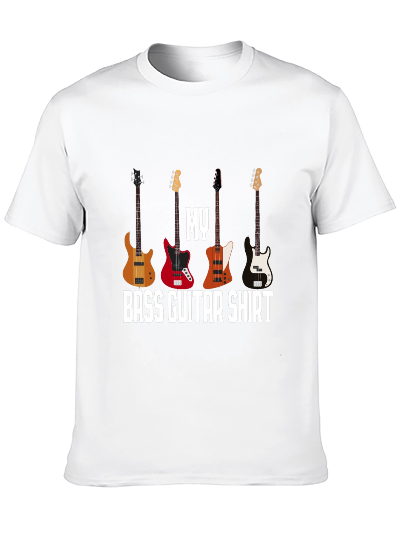 Bass Guitar Shirt - Music Lover Tee