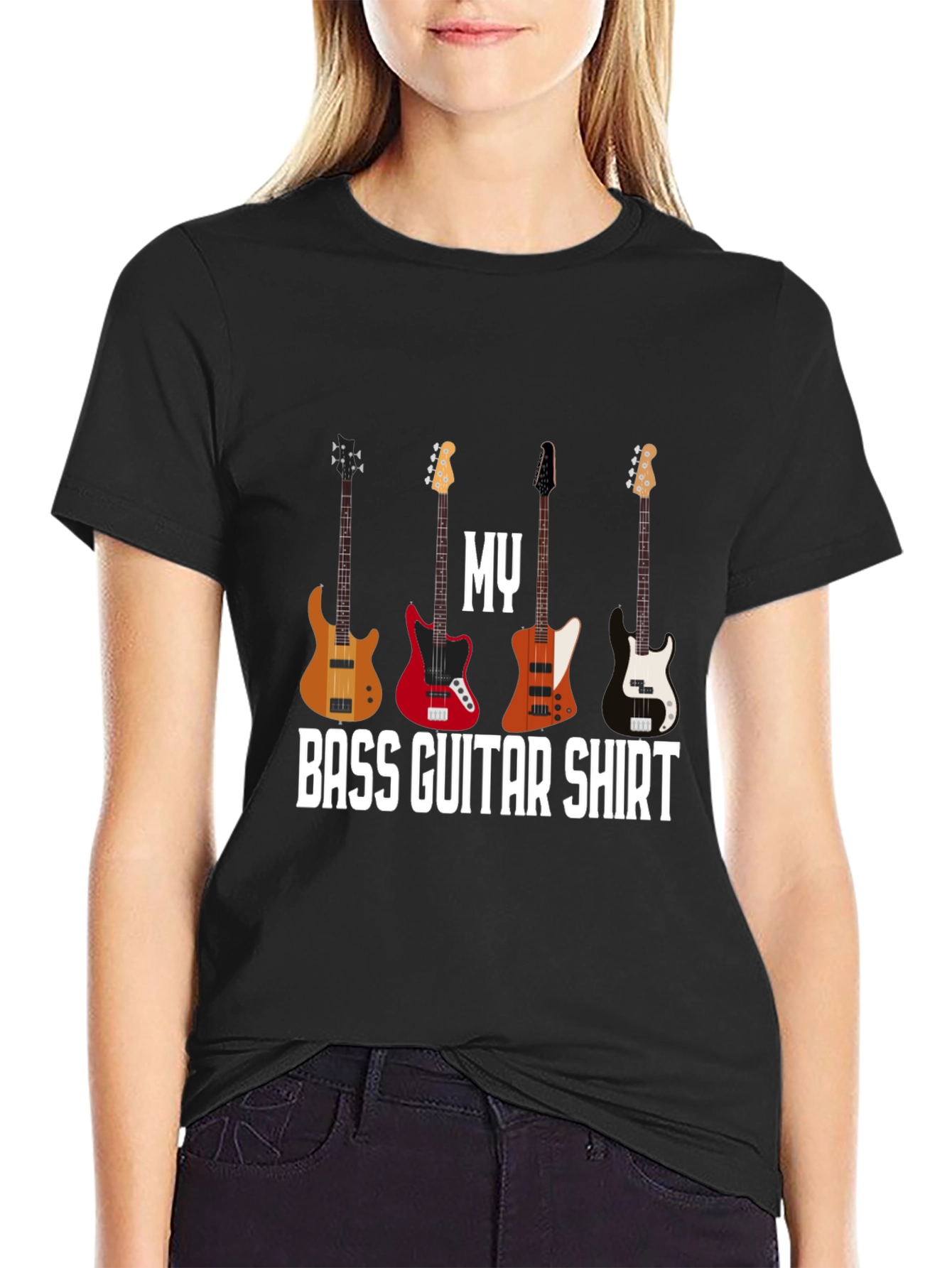 Bass Guitar Shirt - Music Lover Tee
