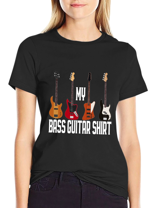 Bass Guitar Shirt - Music Lover Tee