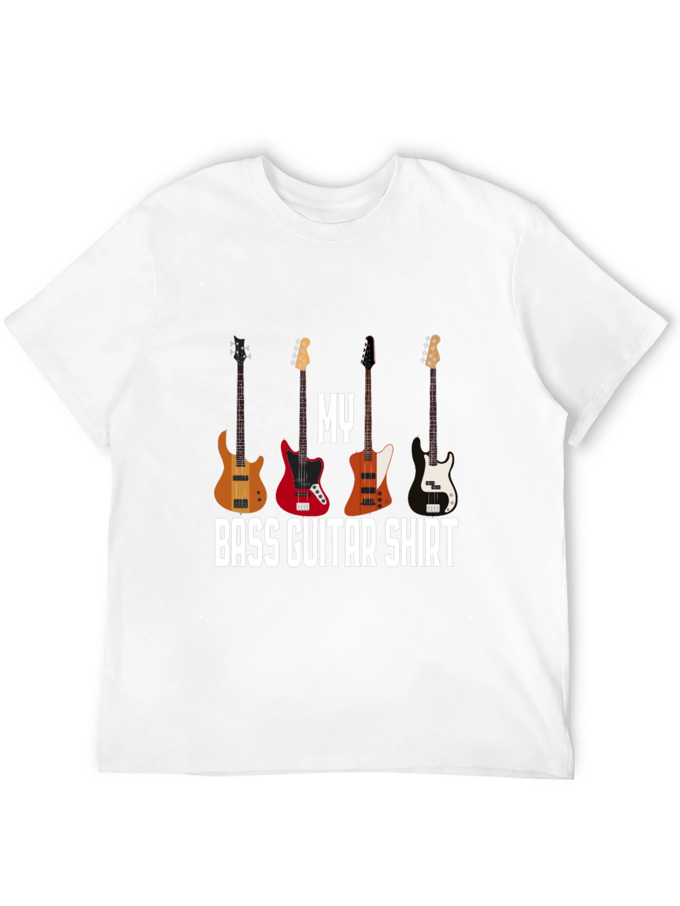 Bass Guitar Shirt - Music Lover Tee