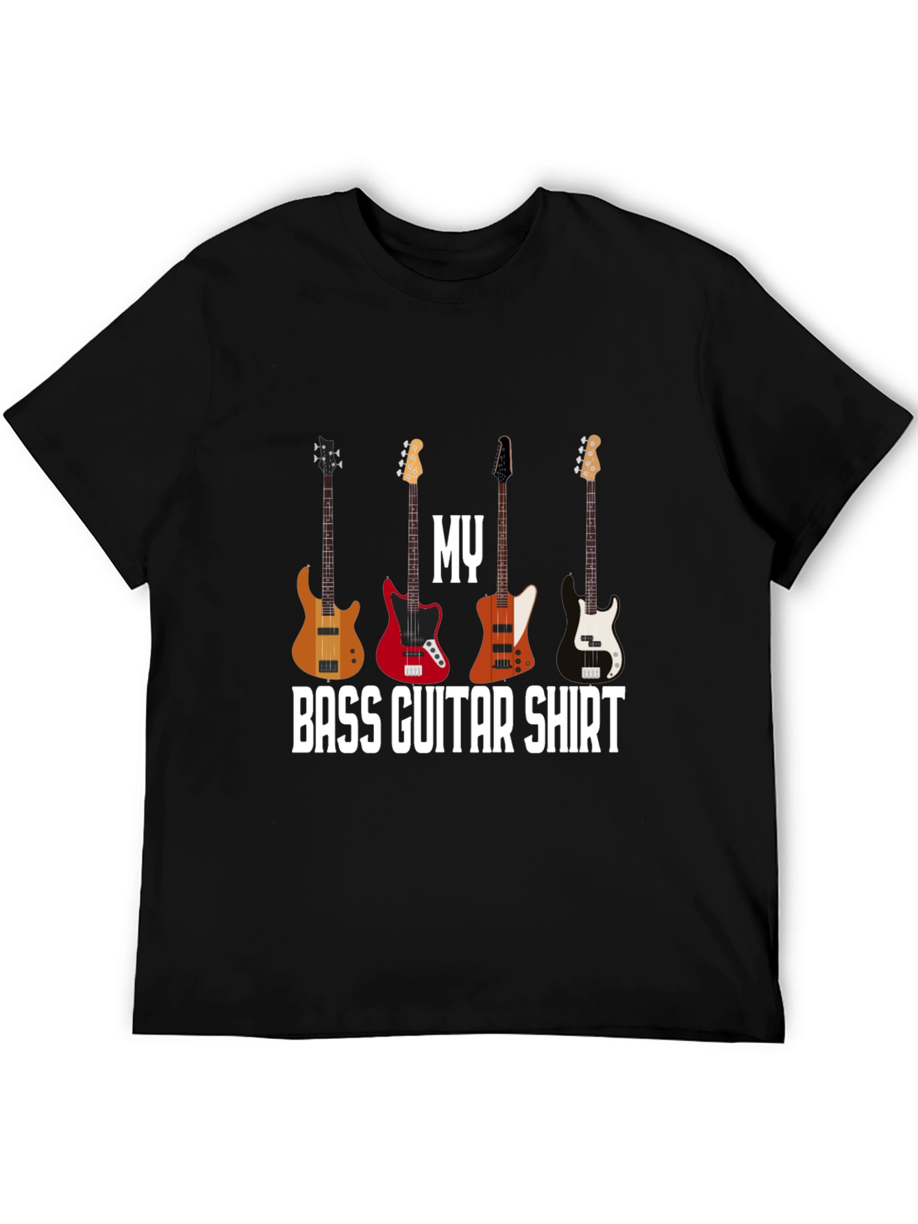 Bass Guitar Shirt - Music Lover Tee