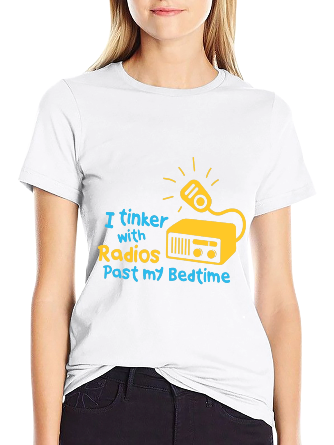 I Tinker with Radios T-Shirt - Hobbyist Tee