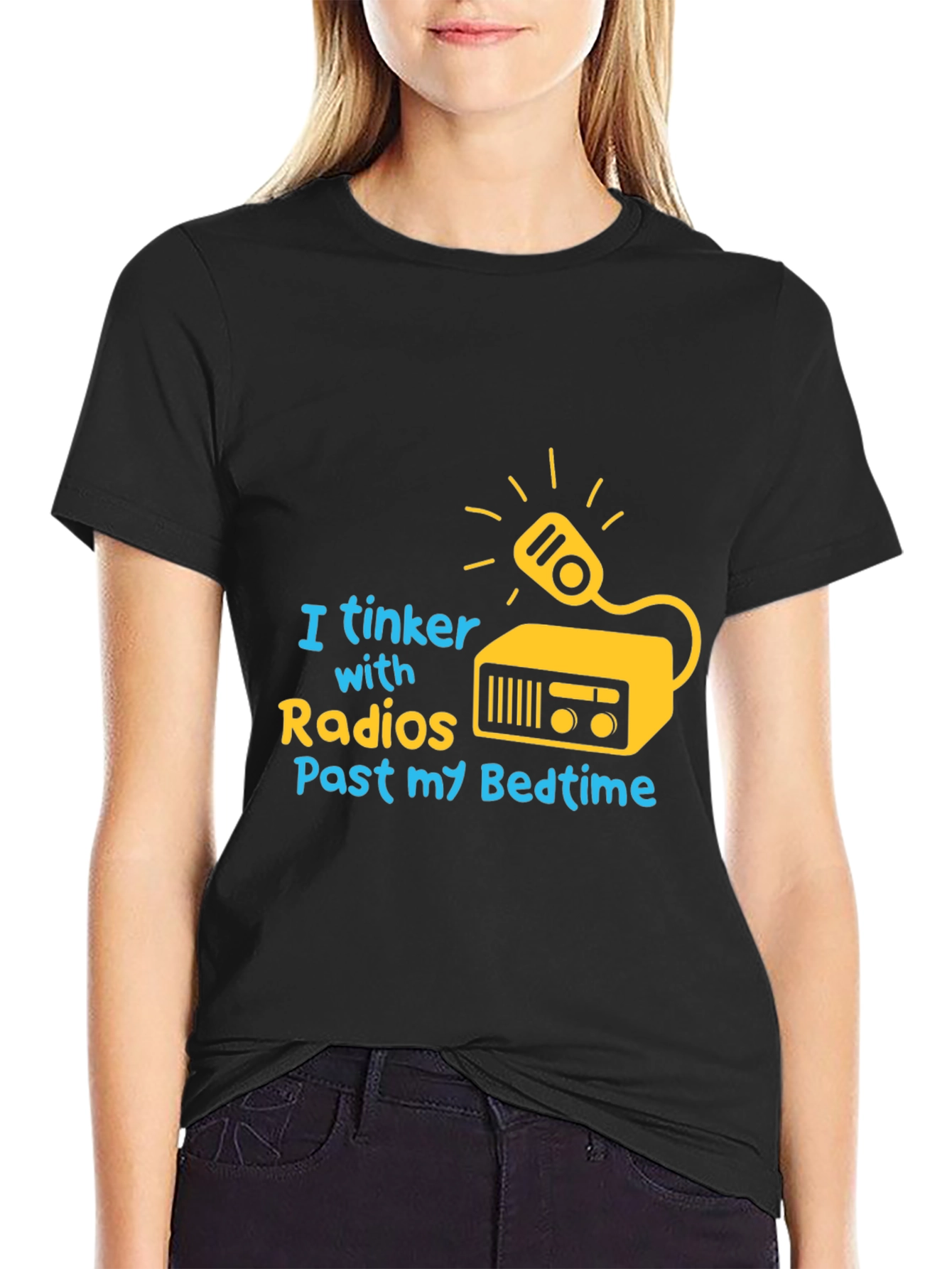 I Tinker with Radios T-Shirt - Hobbyist Tee