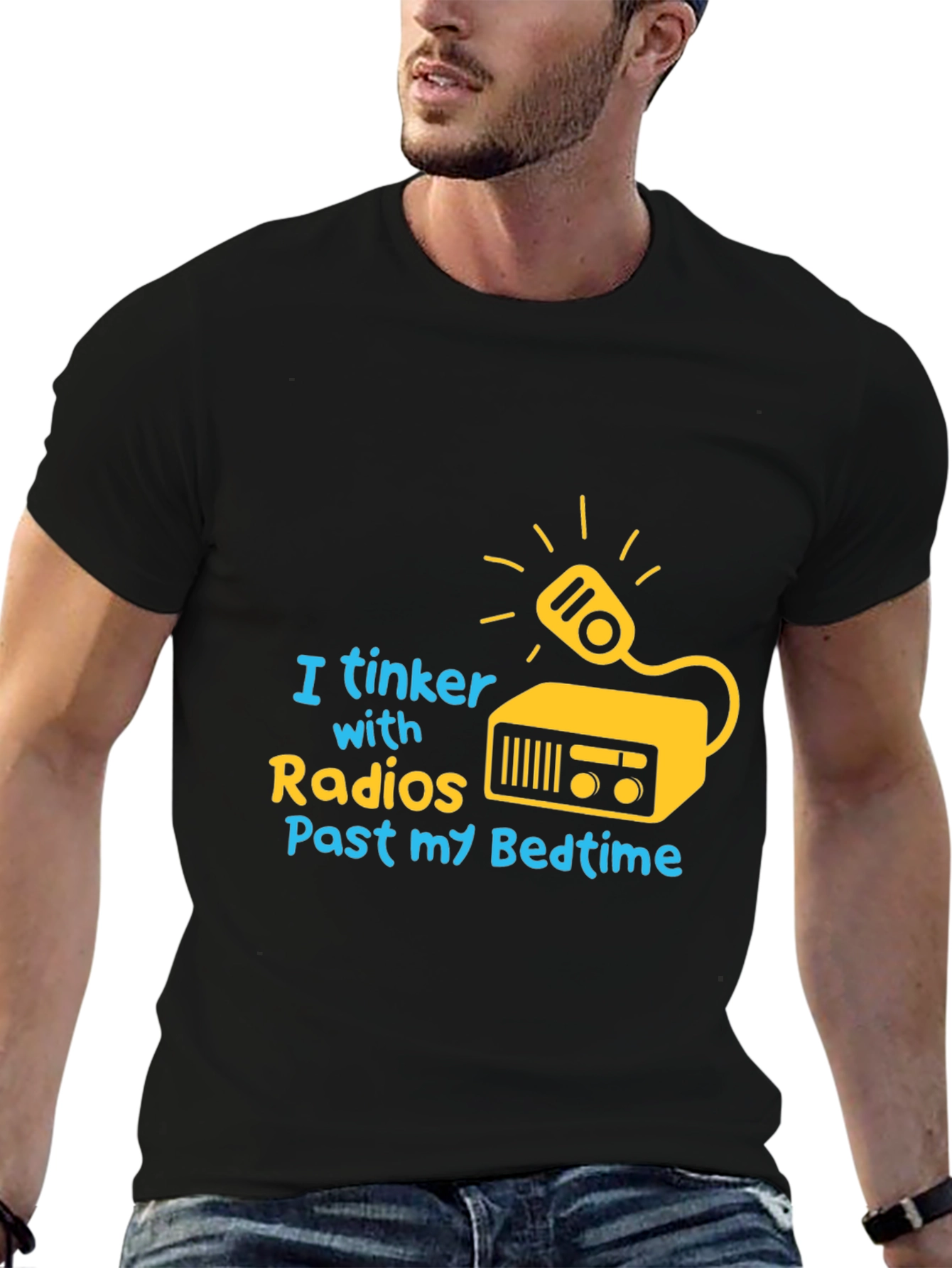 I Tinker with Radios T-Shirt - Hobbyist Tee