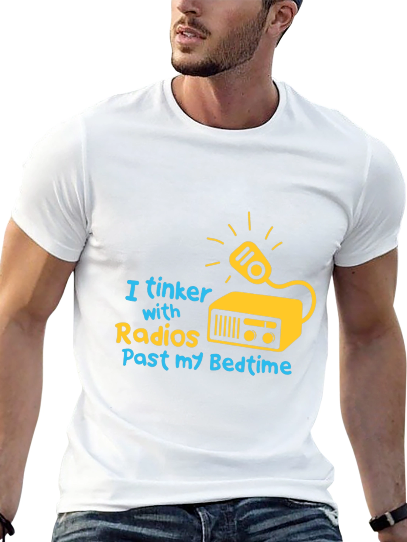 I Tinker with Radios T-Shirt - Hobbyist Tee