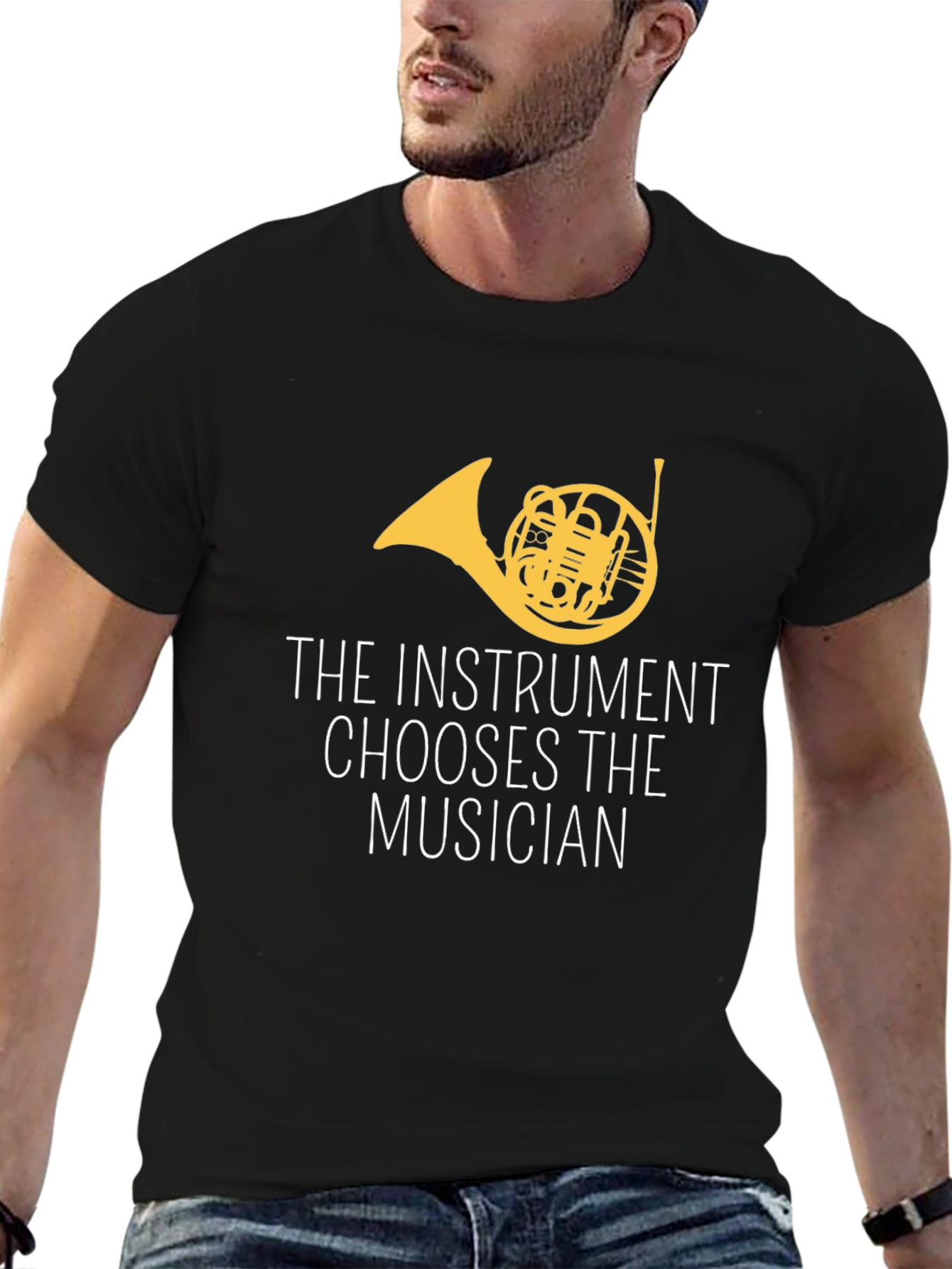Horn Instrument Musician T-Shirt