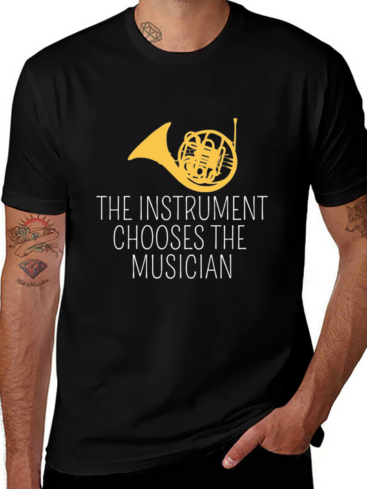 Horn Instrument Musician T-Shirt