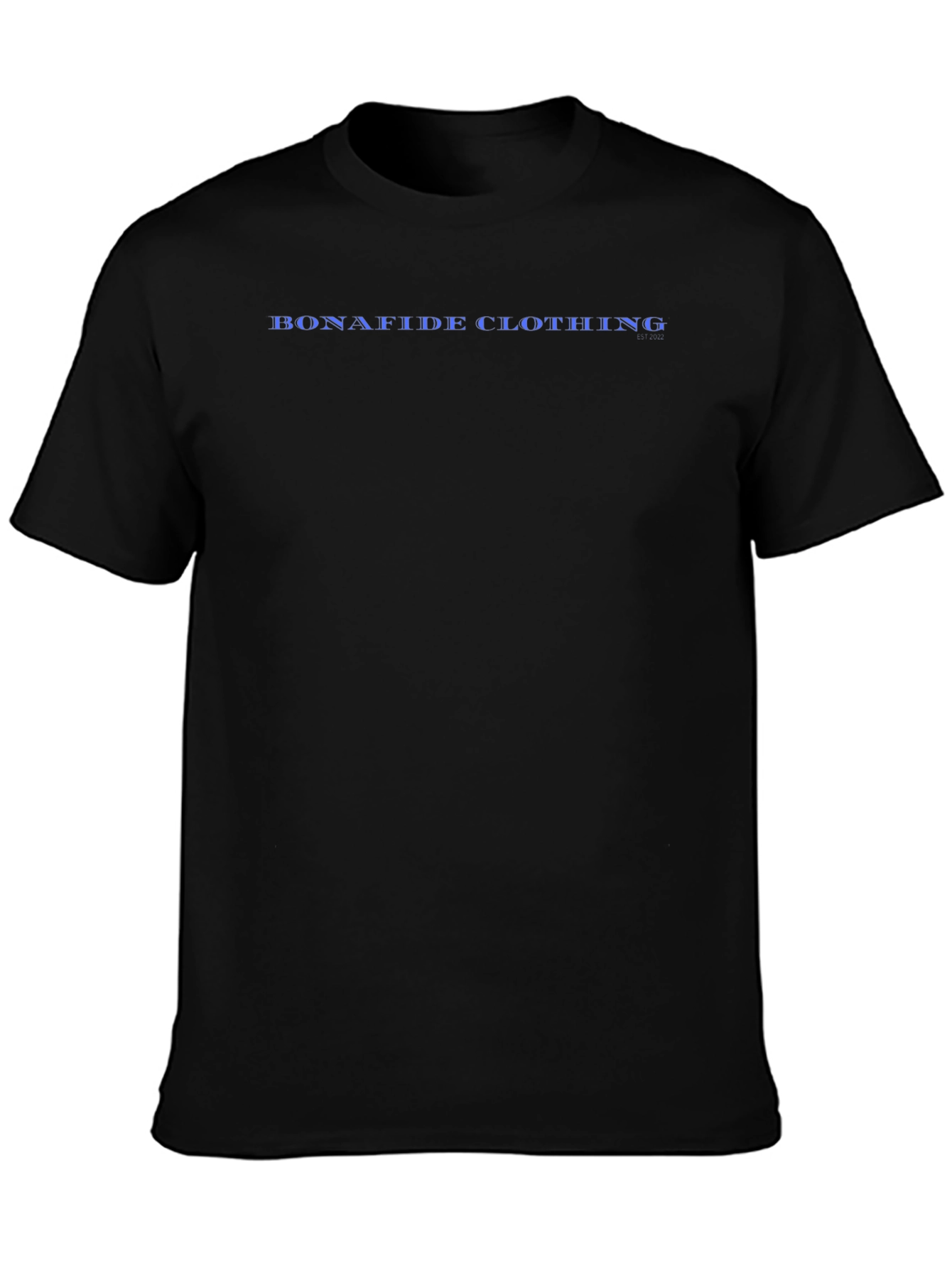 Bonafide Clothing Black T-Shirt - Modern Style