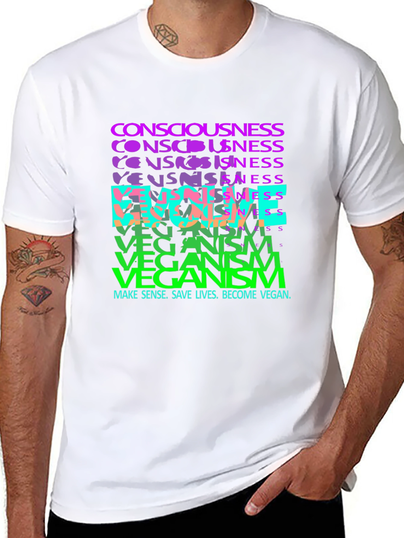 Conscious Vegan Evolve T-Shirt