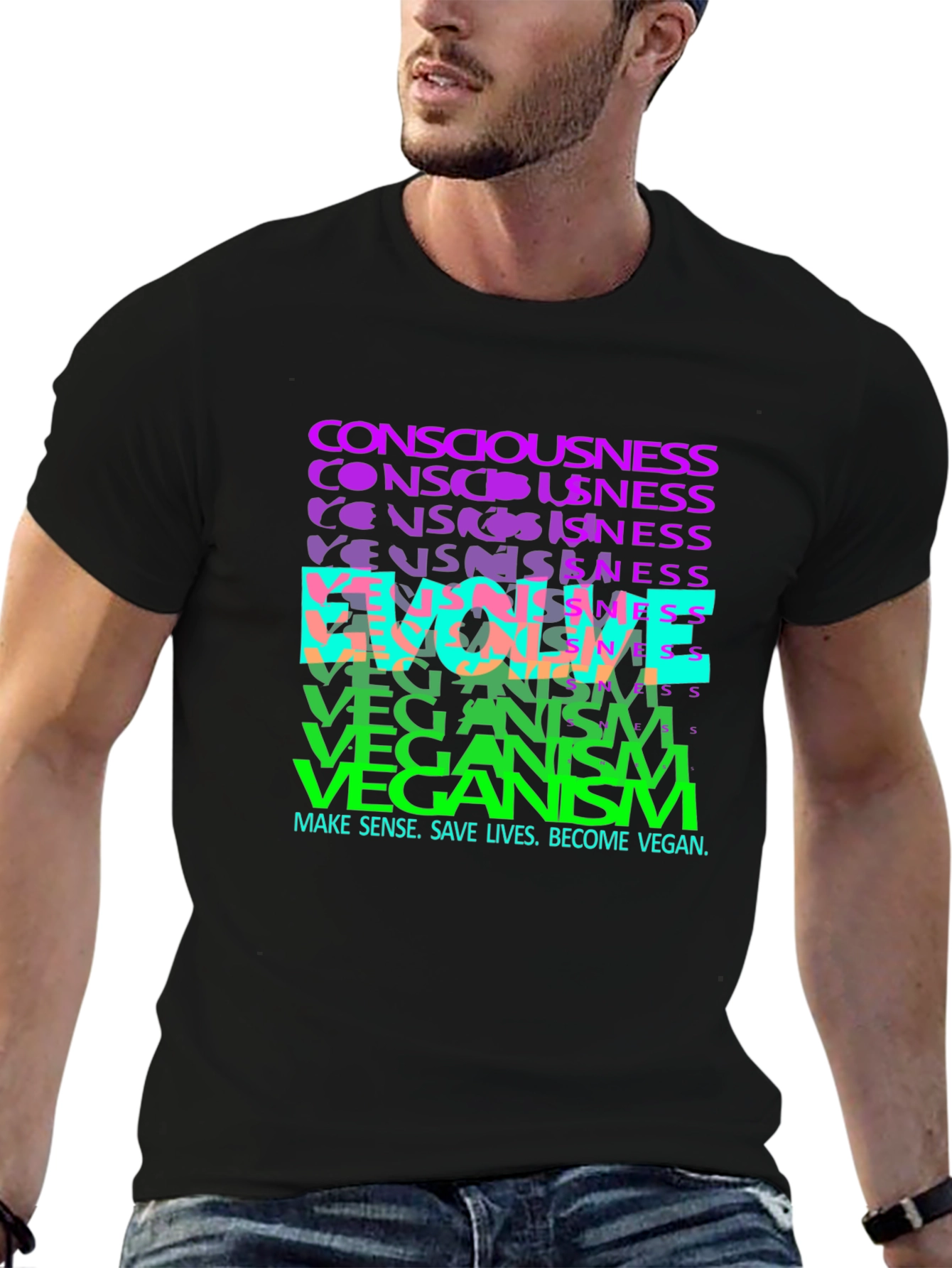 Conscious Vegan Evolve T-Shirt