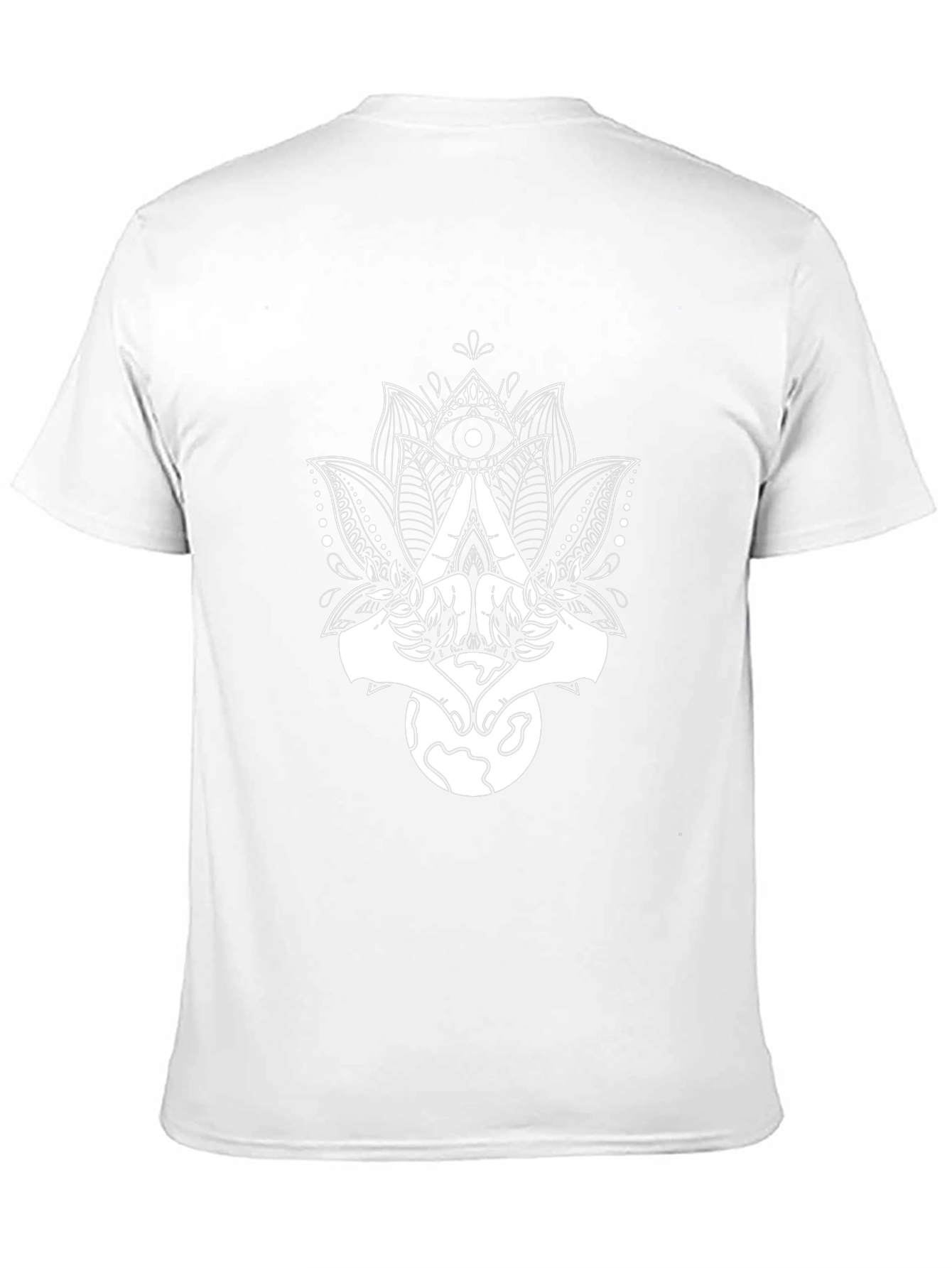 Third Eye Earth Graphic Tee - Black